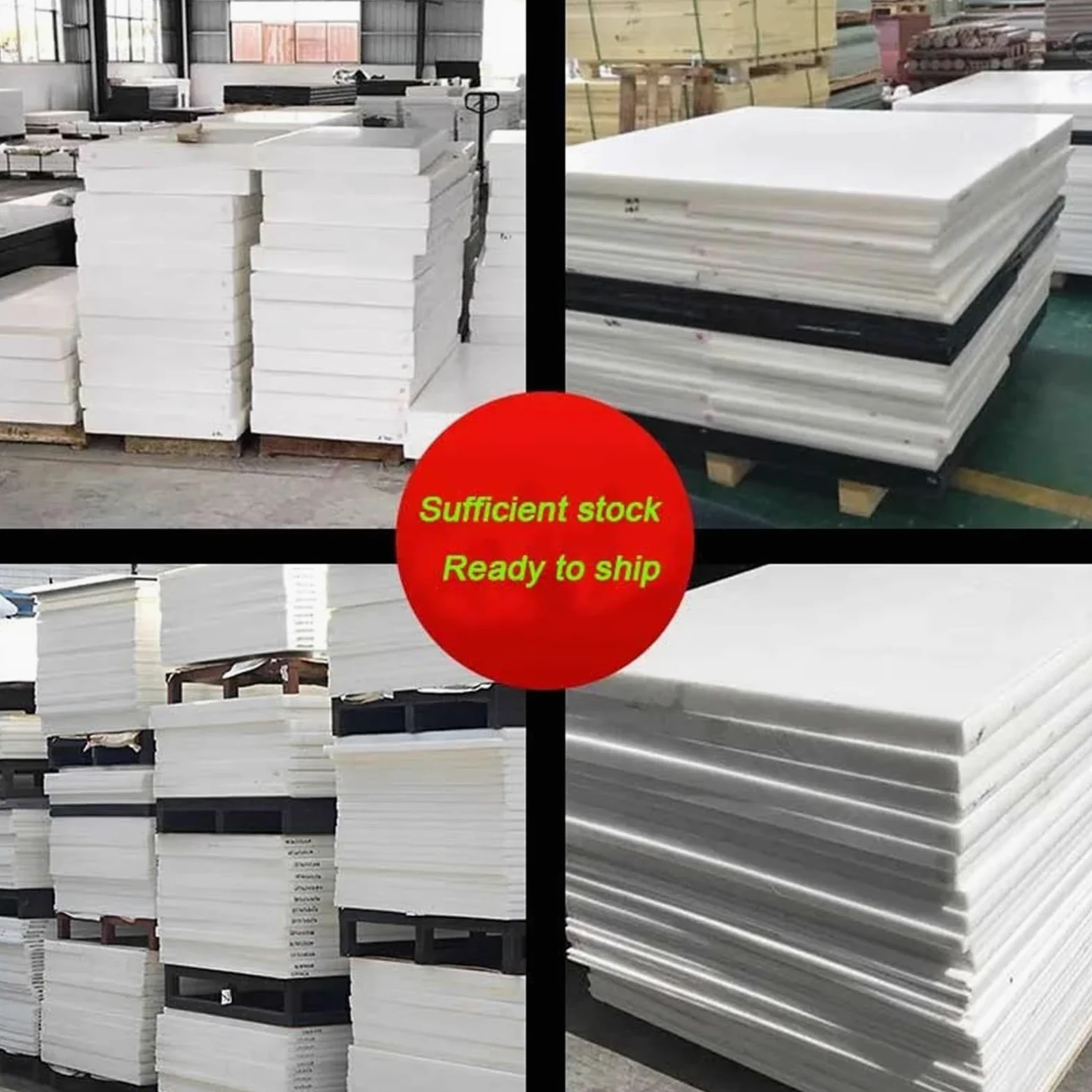 Varilla nylon Desgaste - proceso plástico de nylon blanco resistente del cojín perforación bloque Rod PA66 la barra cuadrada(White,1pcs 15x300x300mm)
