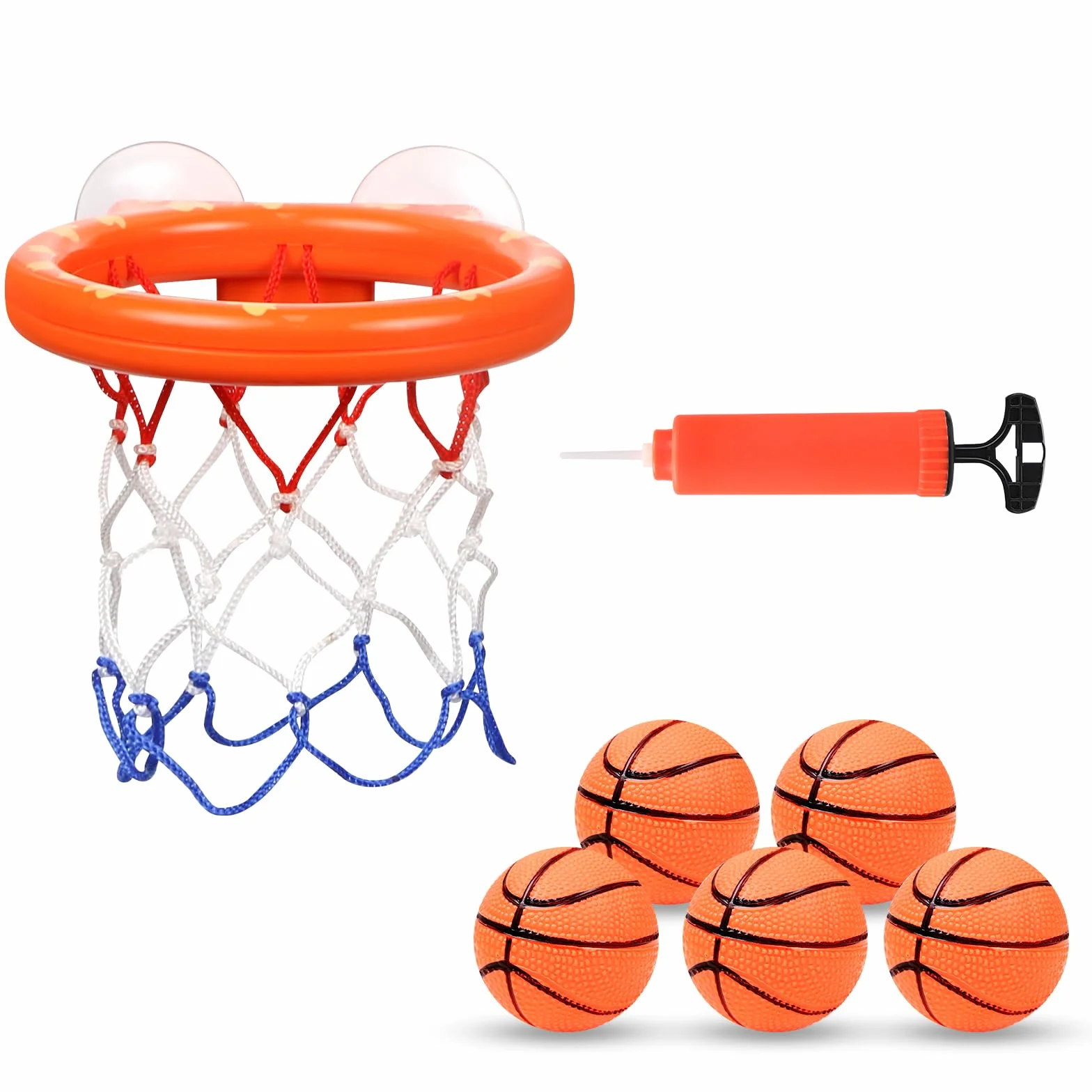 Vicloon Canasta Baloncesto Infantil, Aro Baloncesto Interior Exterior Pared, Juego Deportivo para Niños 5-10 Años
