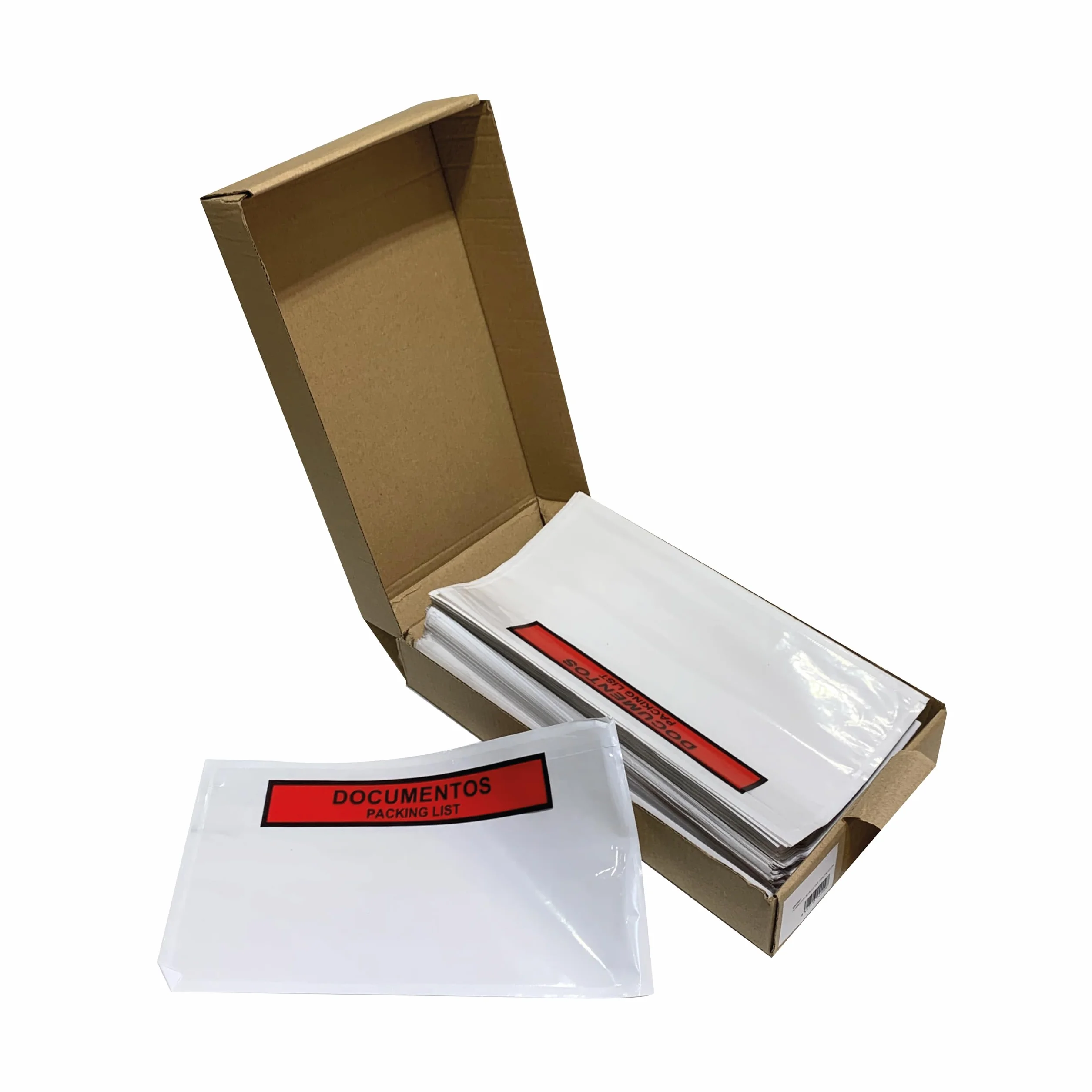 Sobres Packing List 240x140 mm – Caja de 250 Unidades – Adhesivos Transparentes para Documentos