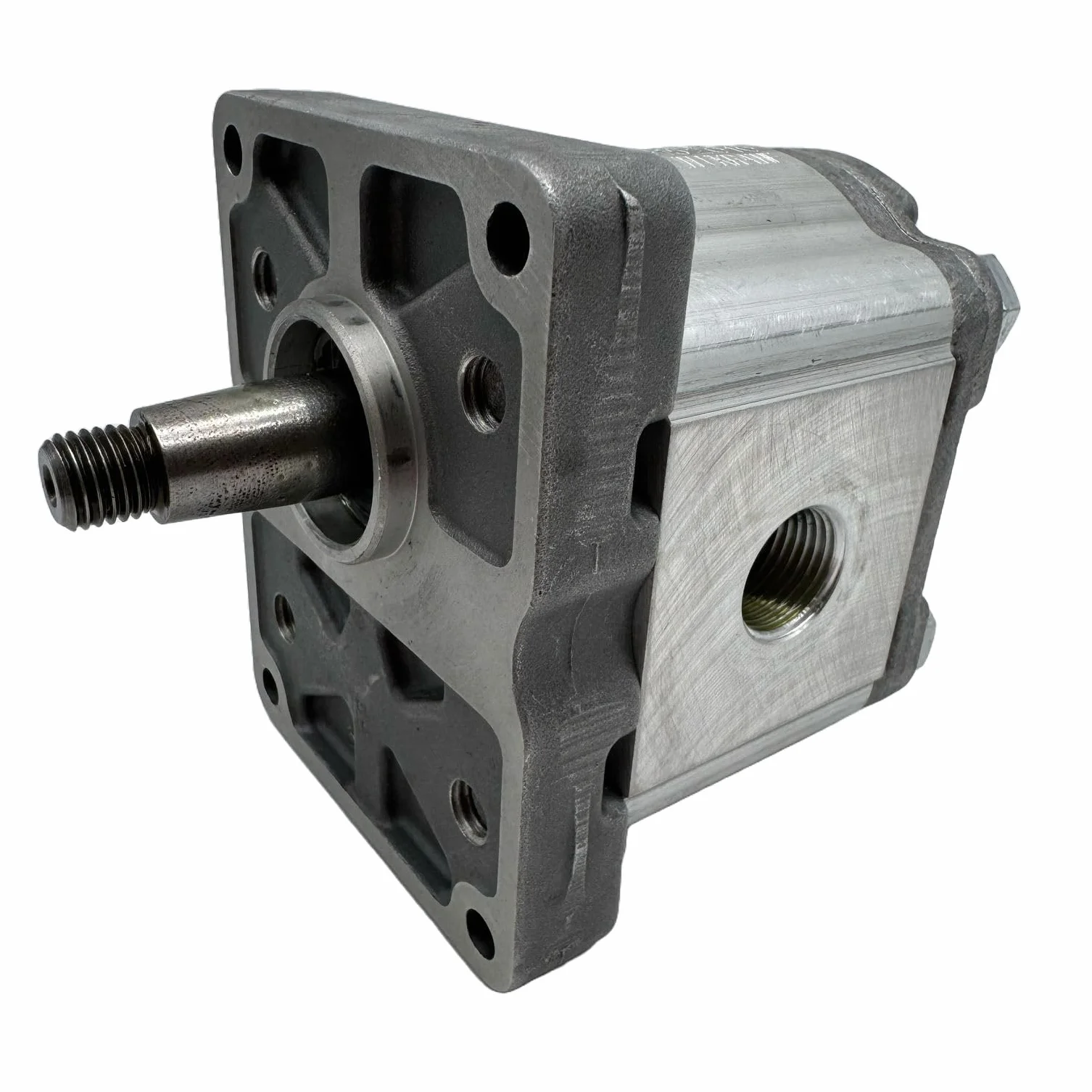 Bomba Hidráulica 15 L/min (10 cc/rev), 250 bar, Eje Cónico 1:8, Puertos GAS (BSP), Montaje Europeo marca Hydrosila. Bomba para Tractor, Bomba para Prensa Hidráulica y Grupo Hidráulico