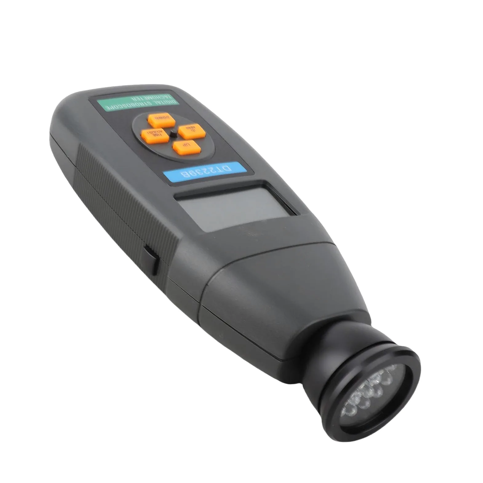 Tacómetro Fotoeléctrico Portátil Estroboscópico Digital para Medición Precisa de la Velocidad Medidor de Revoluciones Estroboscópico DT2239B