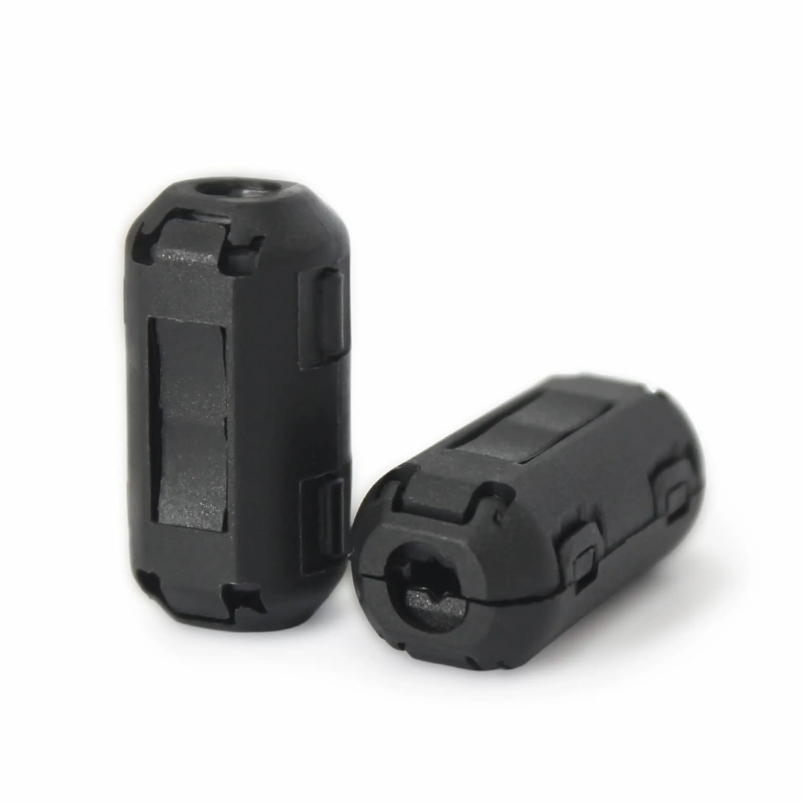 TOJOIN 10PCS Clip-on Ferrite Core RFI EMI Noise Suppressor Cable Clip 9mm