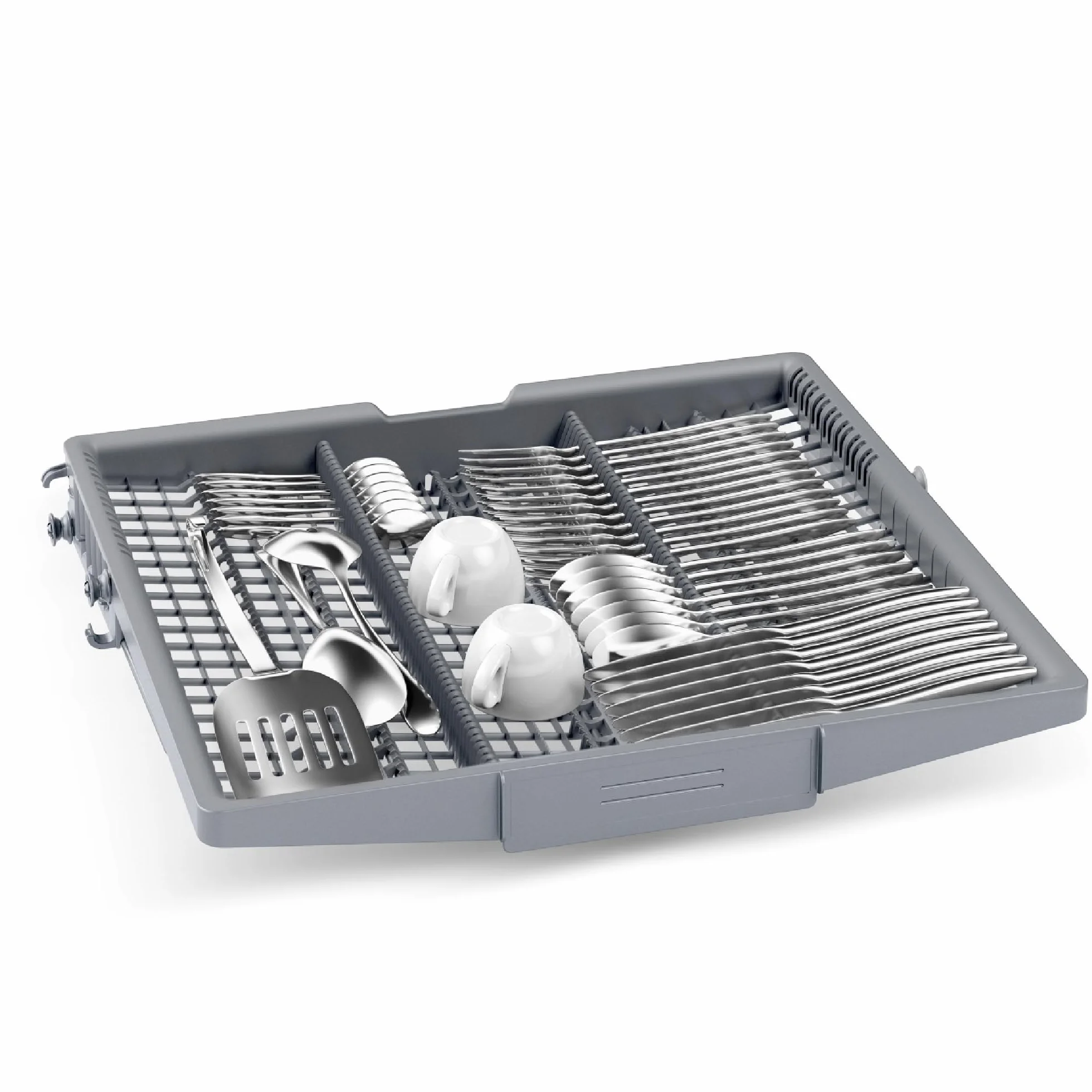 Bosch Lavavajillas Totalmente Integrable Serie 4 13 Servicios 3ª Bandeja Cubiertos SMV4ENX06E