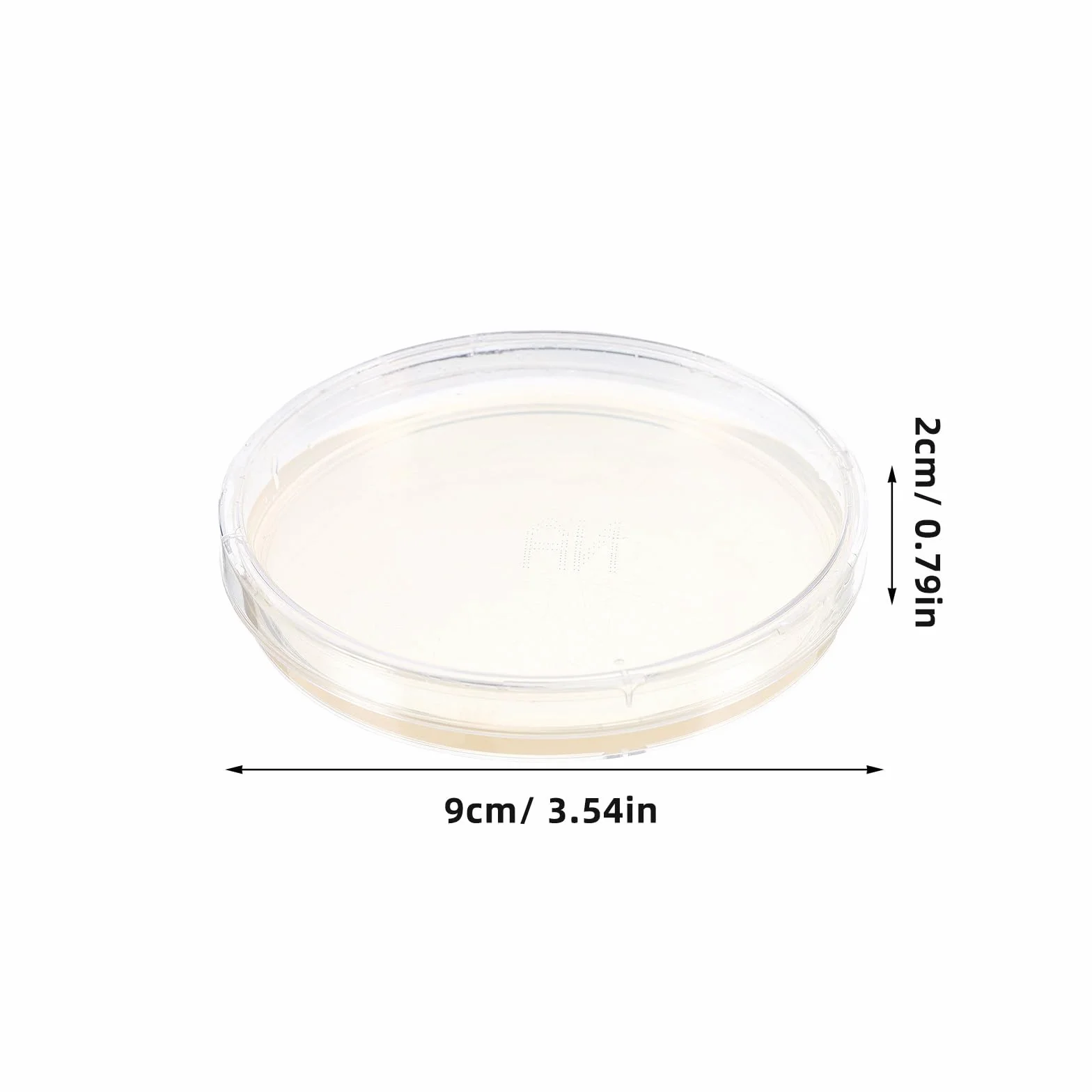 Didiseaon 10 placas de agar preparadas: placas de Petri con agar de 90 mm, kit de cultivo de placas de Petri para experimentos científicos de laboratorio