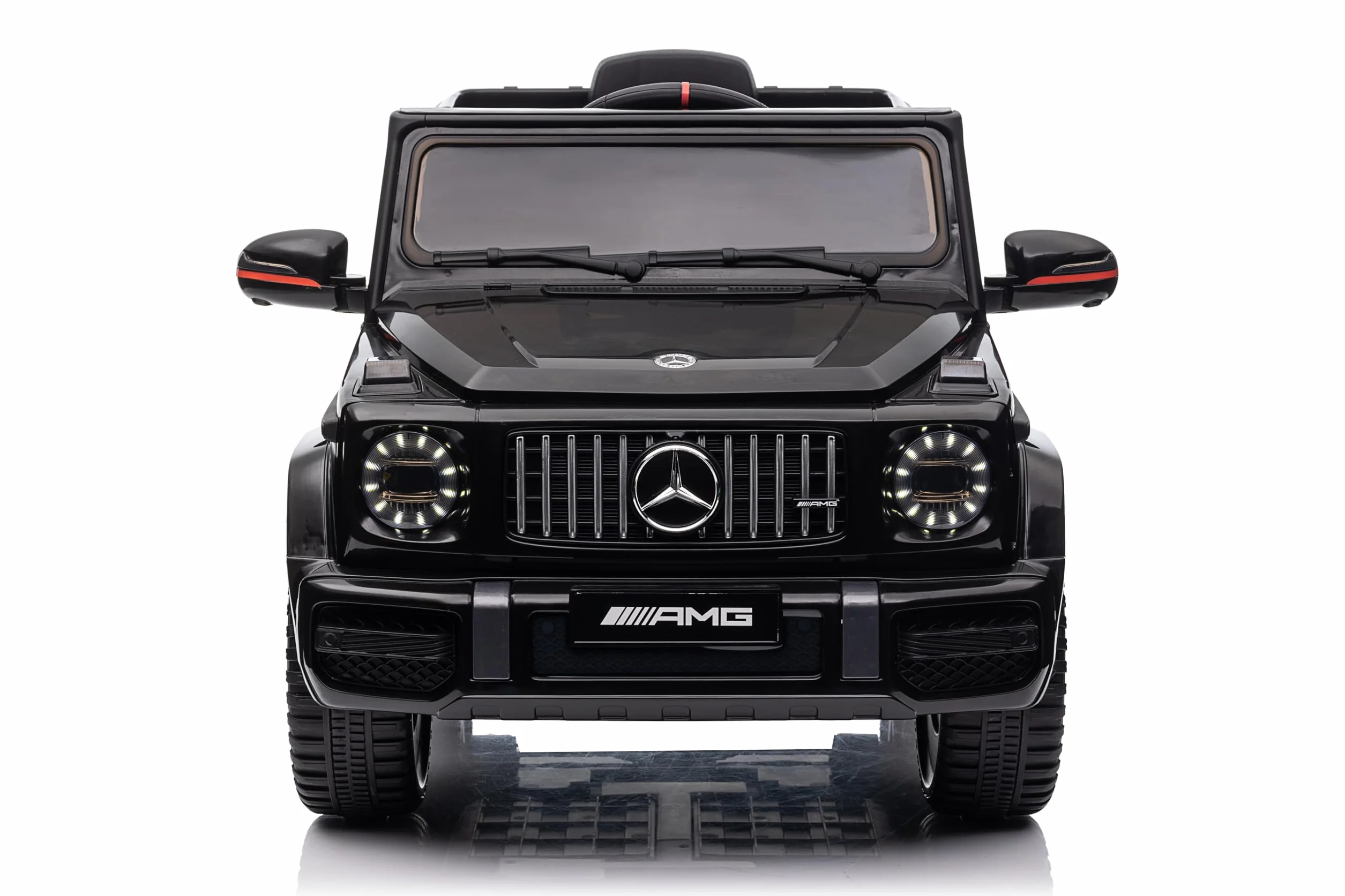 Mercedes G63 AMG Coche Eléctrico para Niños 12V con Control Remoto 2 Motores Negro