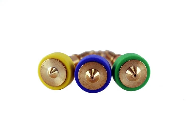 E3D RapidChange Revo™ Nozzle Triple Packs (1 x 0.25mm, 0.6mm & 0.8mm Brass Nozzles)
