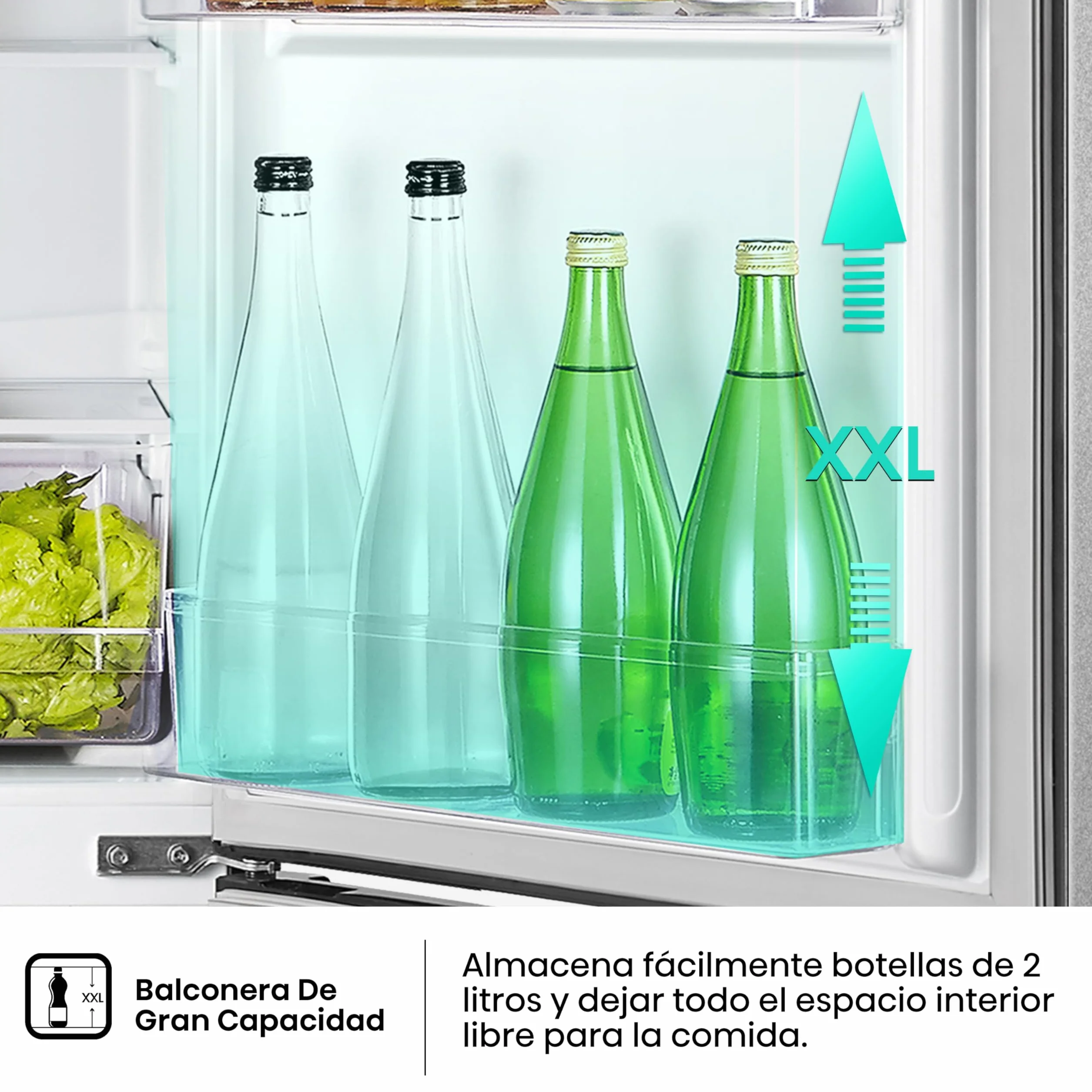 Hisense RB343D4CDE Frigorífico Combi Cíclico 269L Clase E 55x180cm Inox