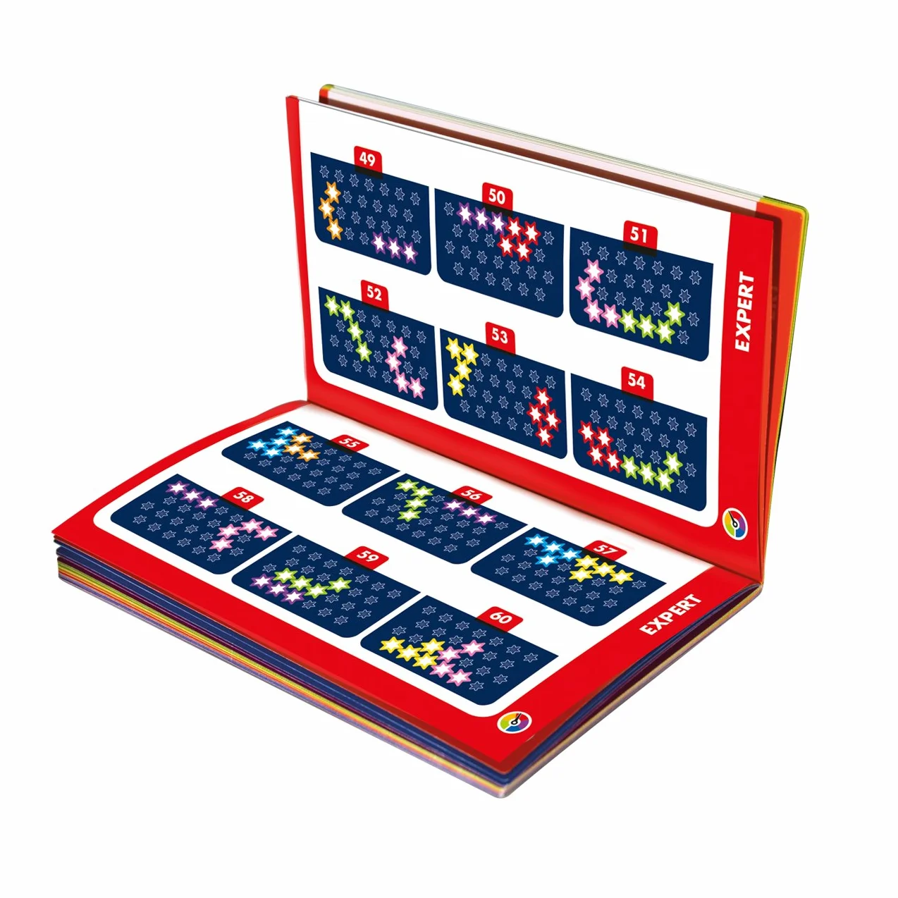 SmartGames IQ Stars Rompecabezas 120 Desafíos Juegos Educativos 6 Años+