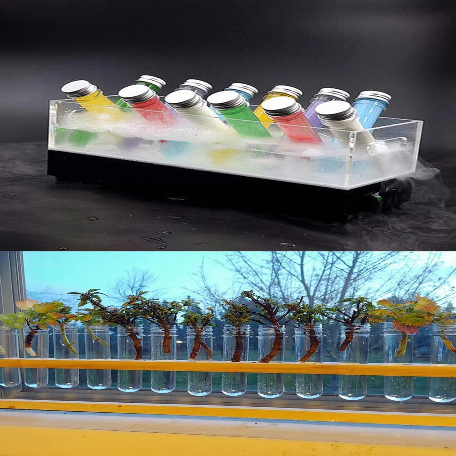 Tubos de Ensayo de Cristal 30 ml con Tapón de Rosca, 22 x 120 mm, 30 Unidades