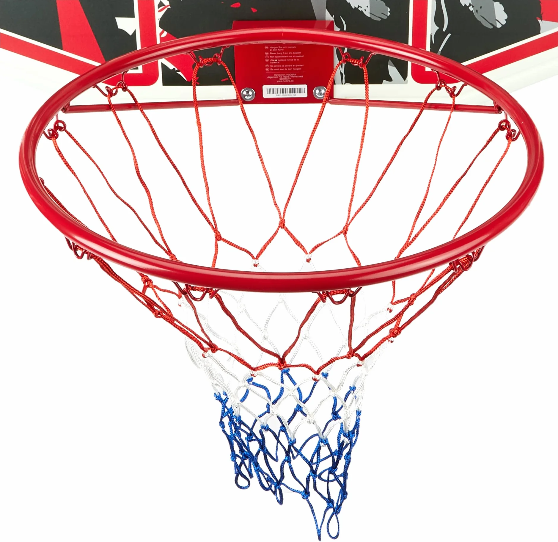 HUDORA Juego de canasta de baloncesto interior exterior con tabla y material de fijación