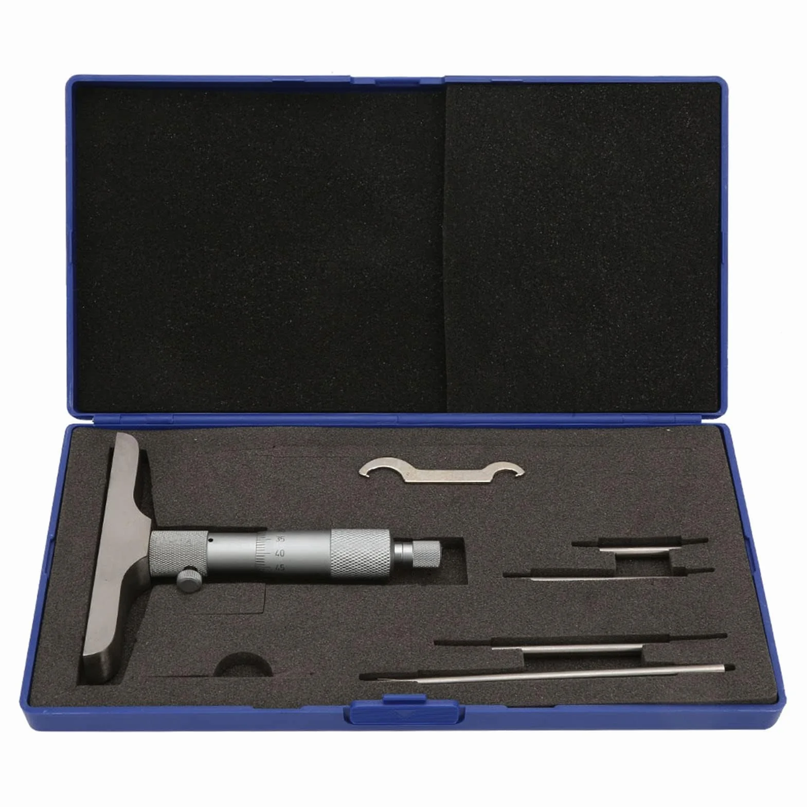 Micrómetro De Profundidad 0.01 Mm 0-100mm 5 Piezas Medidor De Profundidad Bielas