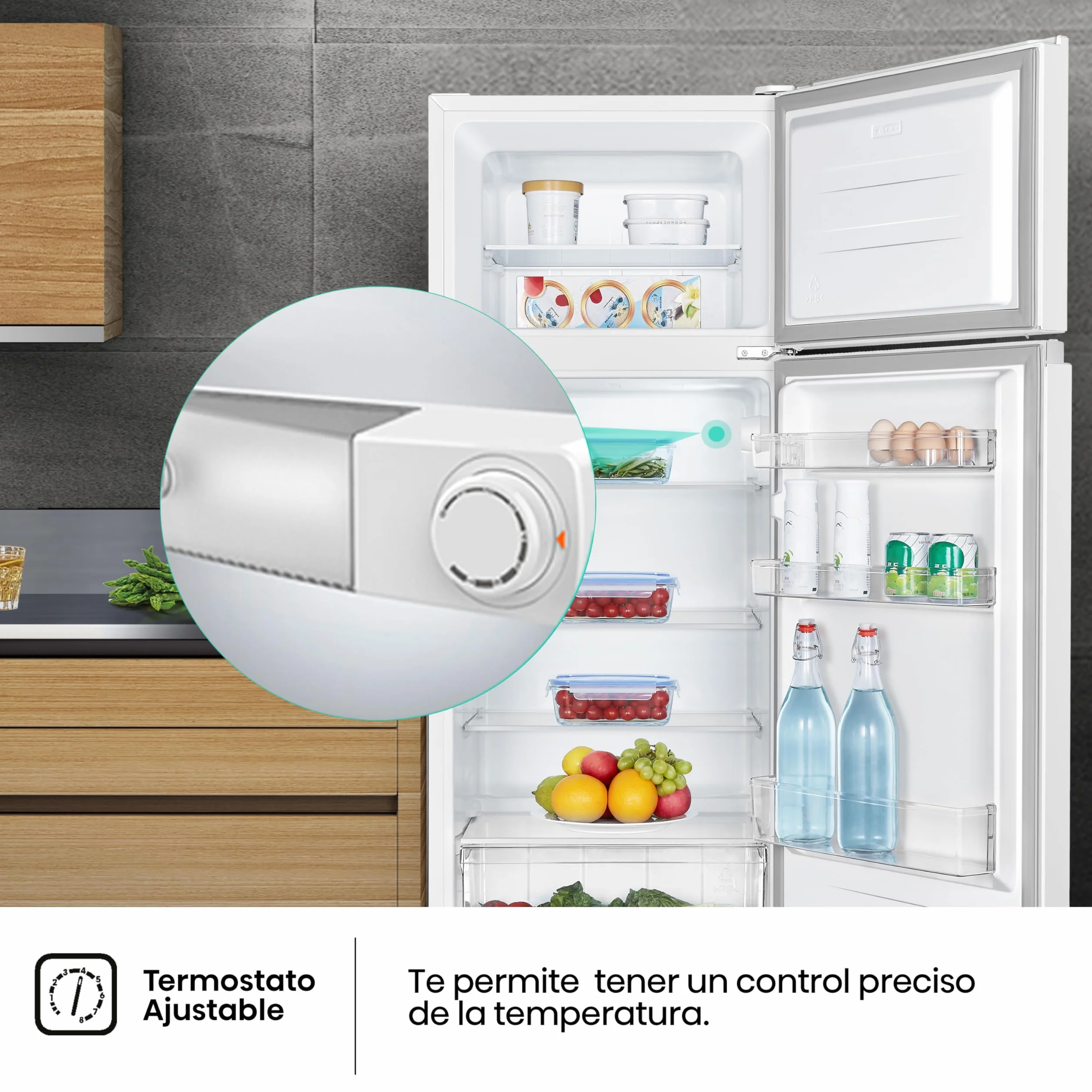 Hisense Frigorífico Dos Puertas 206 L Clase E 143 cm Blanco