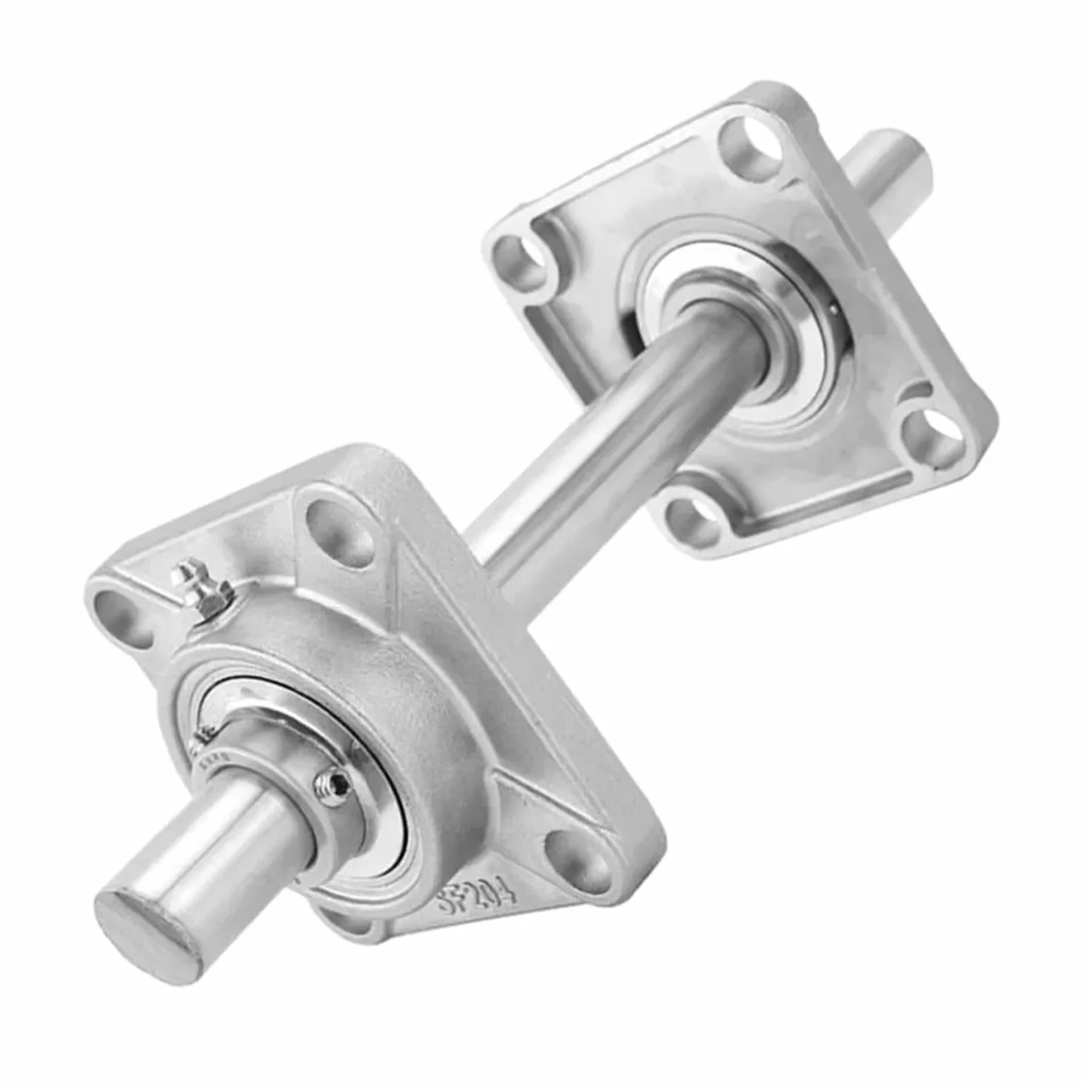 Rodamiento de inserción de base cuadrada de acero inoxidable 304, rodamientos de chumacera montados serie SUCF201 a SUCF210(SUCF206 Bore 30mm)