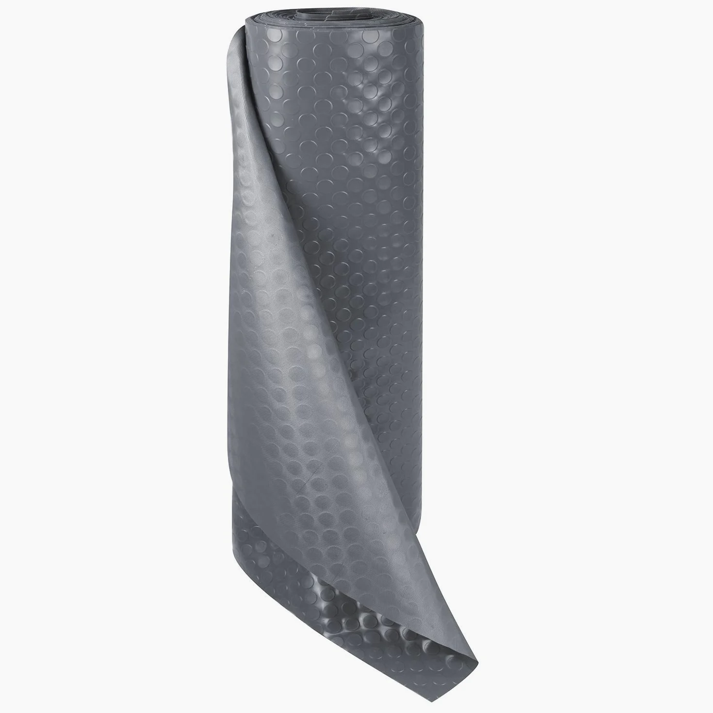 Alfombra de Goma Antideslizante PVC 1,5x4 MT Gris para Exteriores Talleres Garaje