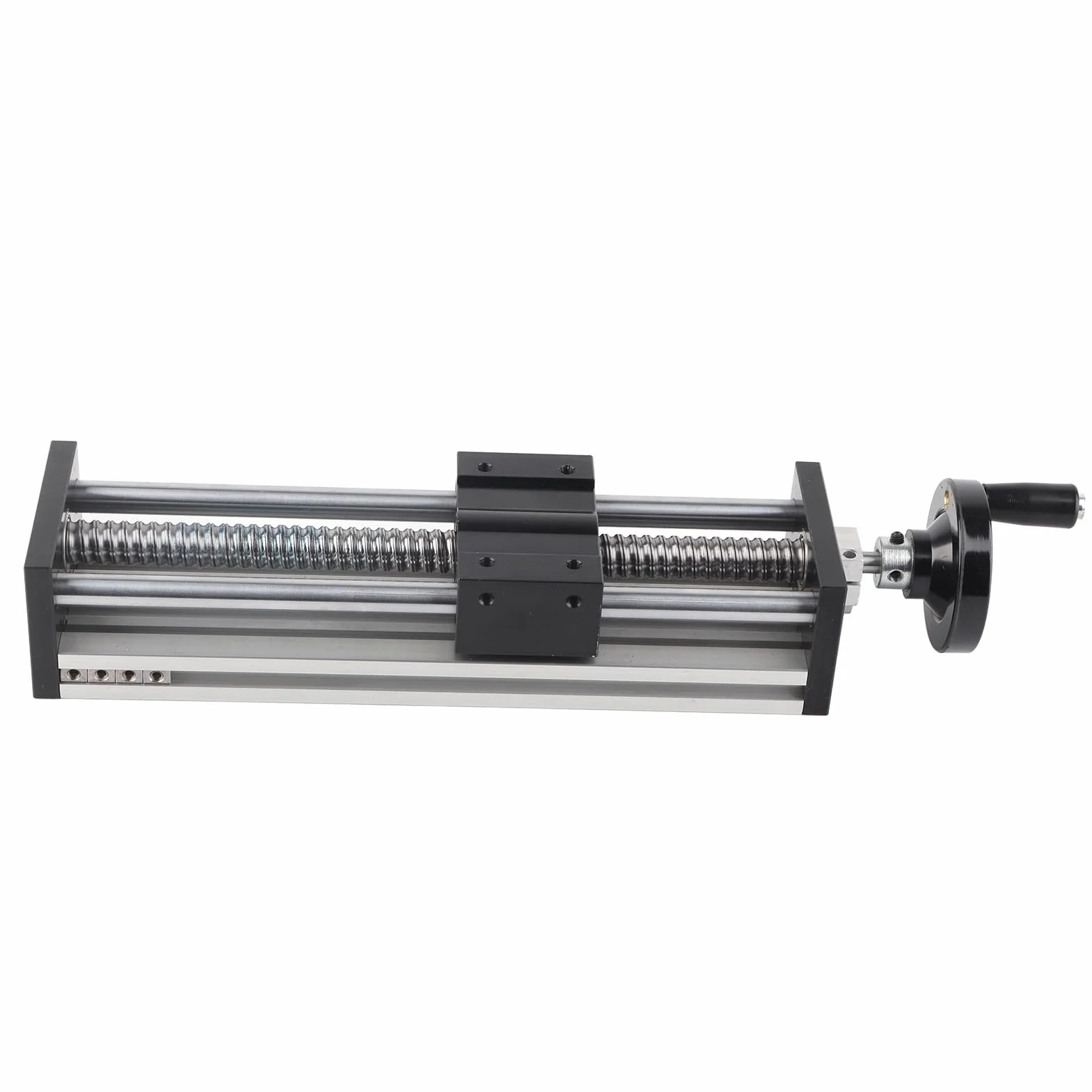 Jeanoko Etapa de riel Lineal de Mesa Deslizante 2-Axis Manual 200 mm con rodamientos lineales EBX1605