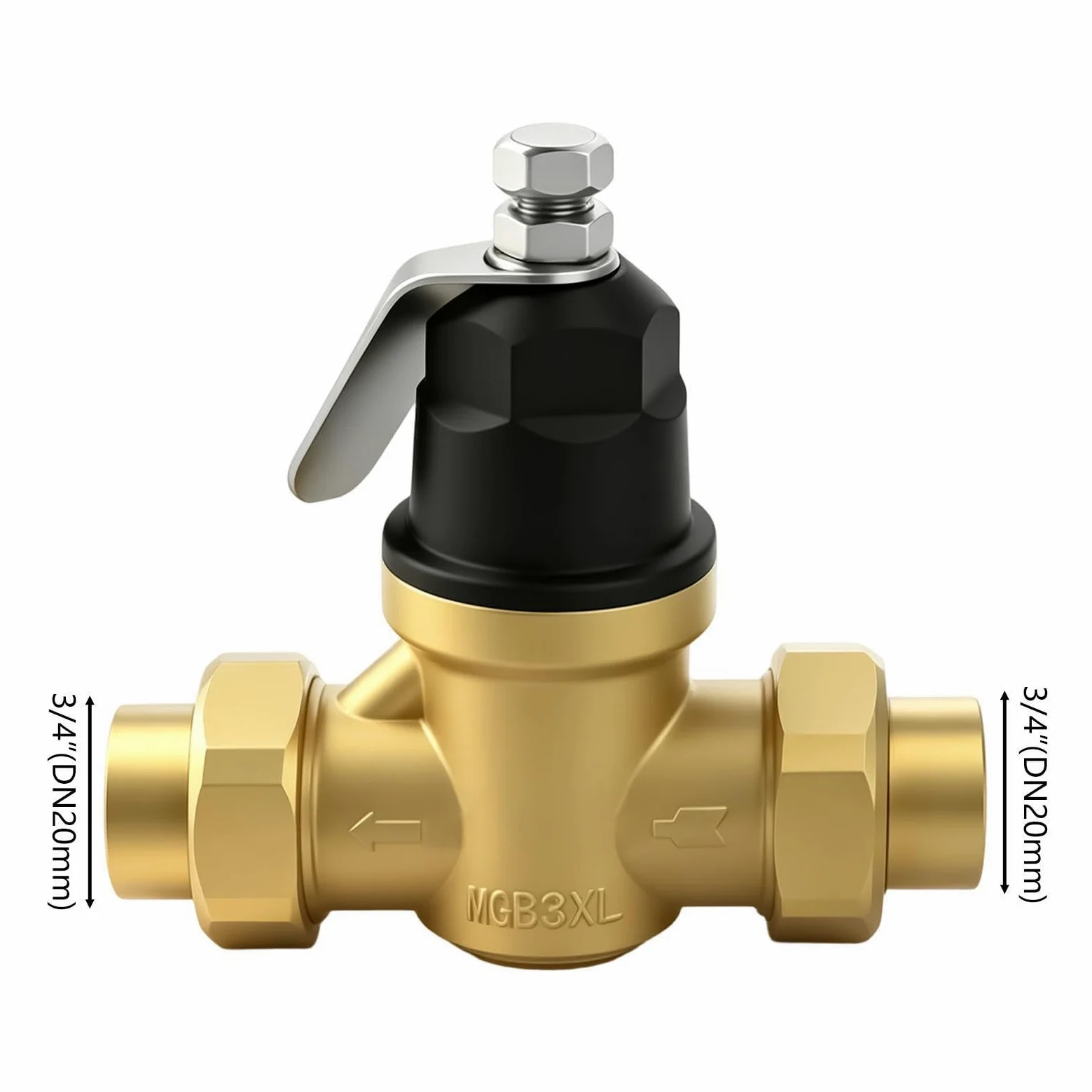 Válvula Reductora Presión Agua Válvula De Repuesto Para Manguera Grifo 20 | Regulador Presión Agua Para Para AutoRiego Hogar Industria Jardín Residencial Comercial