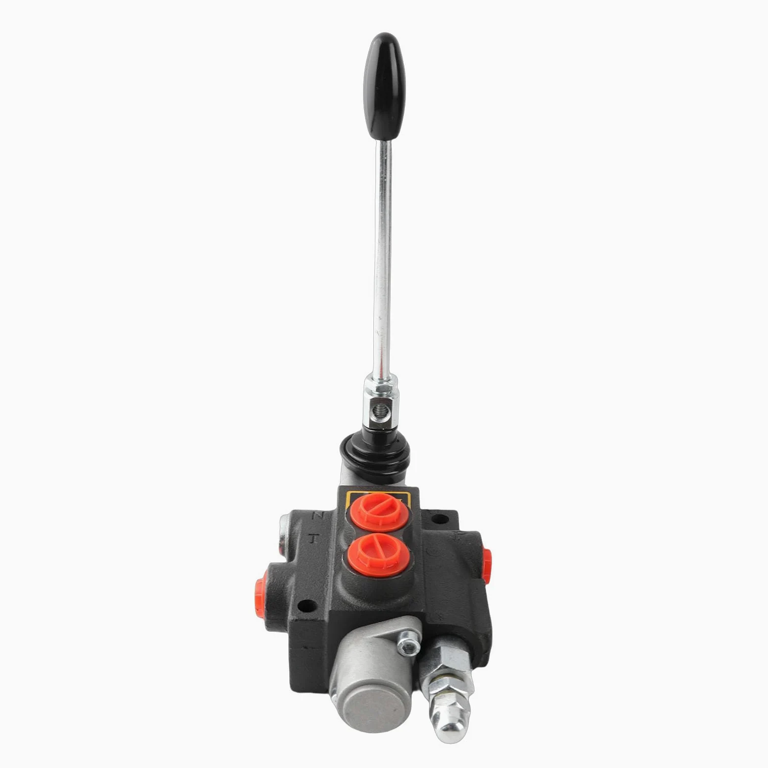 Alomejor Válvula de Control Hidráulica de Doble Acción Kit Flexible Duradero para Maquinaria y Equipos de Construcción Hierro Fundido