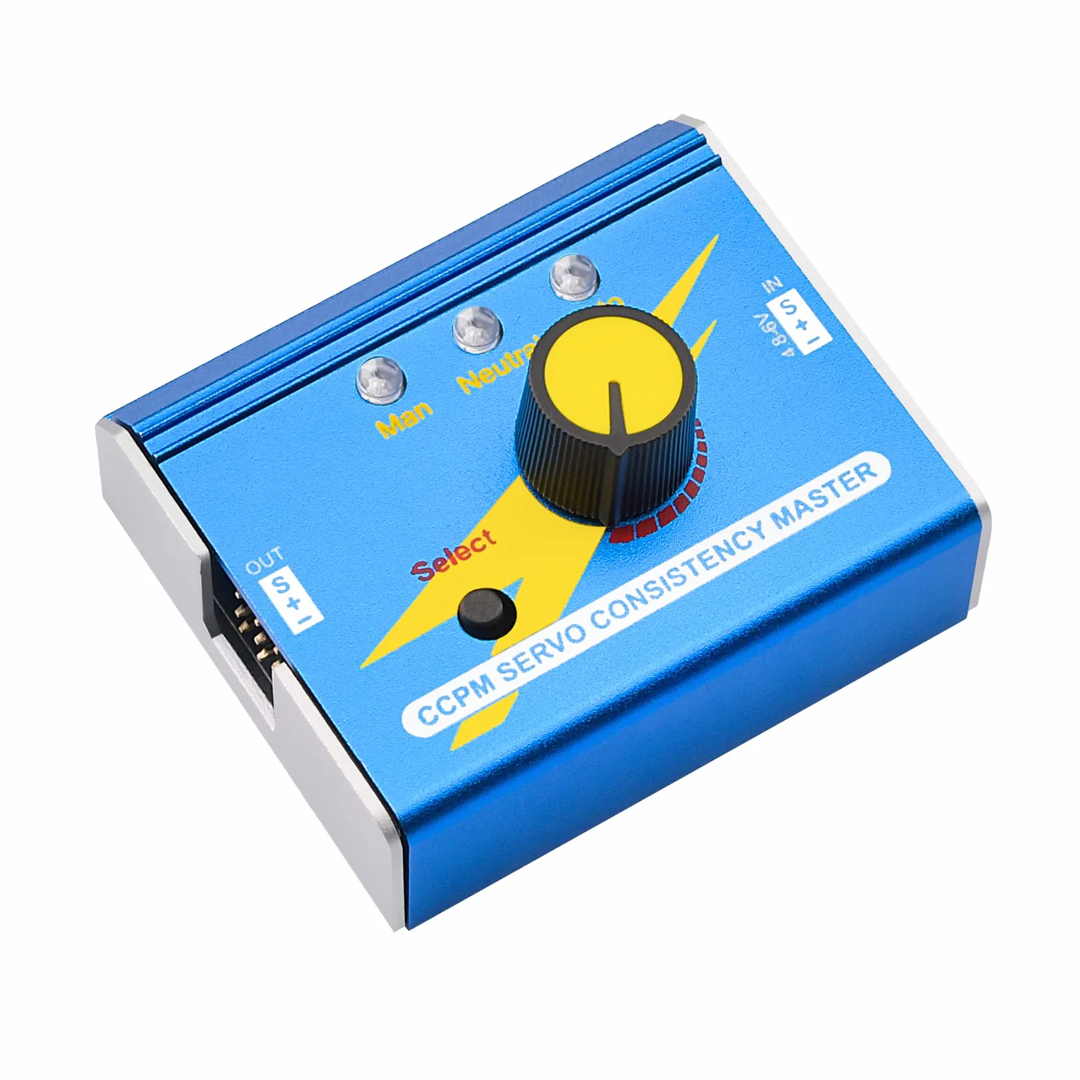 Diymore 3CH Digital Servo Tester DC 4.8V-6V RC Servo Controller CCPM for ESCs Servo Motor