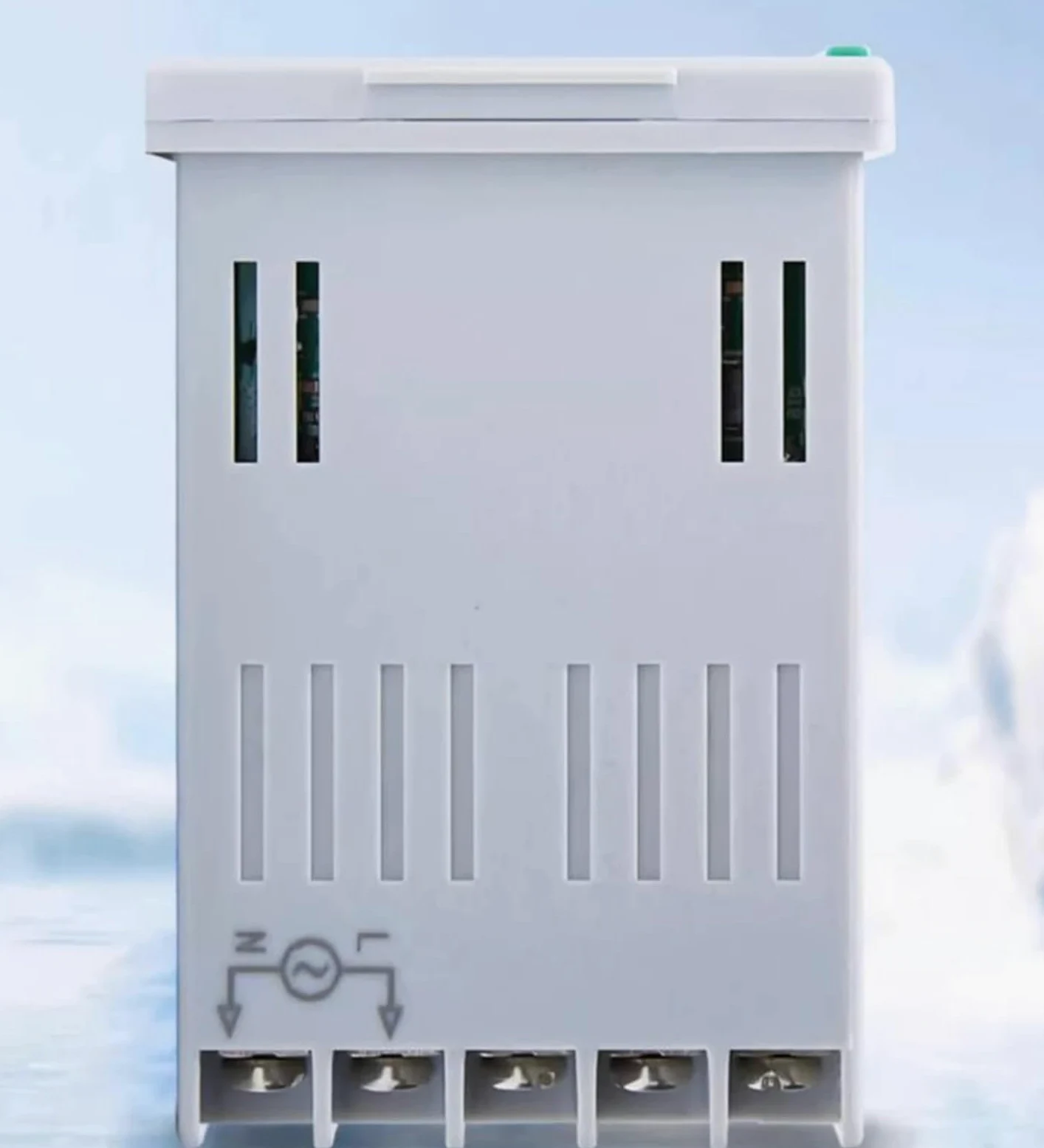 1 controlador de temperatura PID de precisión de 48 x 48 mm, termopar E/K/J/L/T/R/S/PT100/Cu50, relé SSR salida RS485 (salida de relé-RS485)