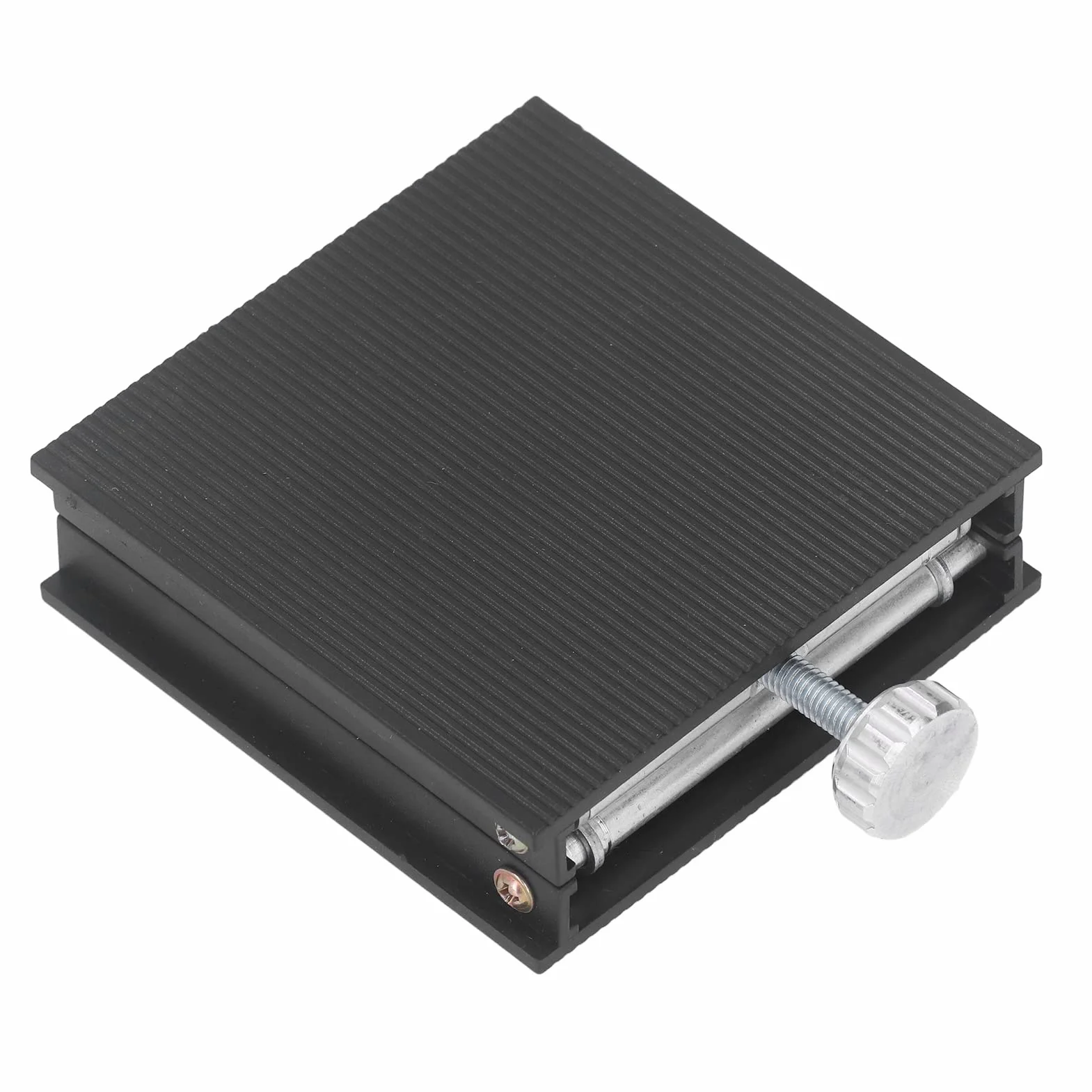 Ejoyous Scherenheber, Plataforma de Elevación de Laboratorio Mesa de Laboratorio Mecanismo de Elevación Ajuste Manual de 26-90mm Capacidad Máxima de Carga 30kg Aleaci (BLACK)