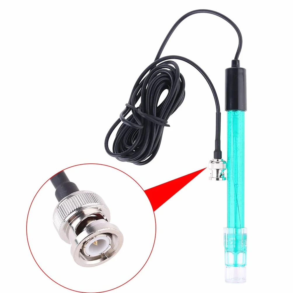 ORP Redox Electrodo Combinación BNC Sonda de Repuesto 14 cm Largo 1.2 cm Diámetro 300 cm Cable