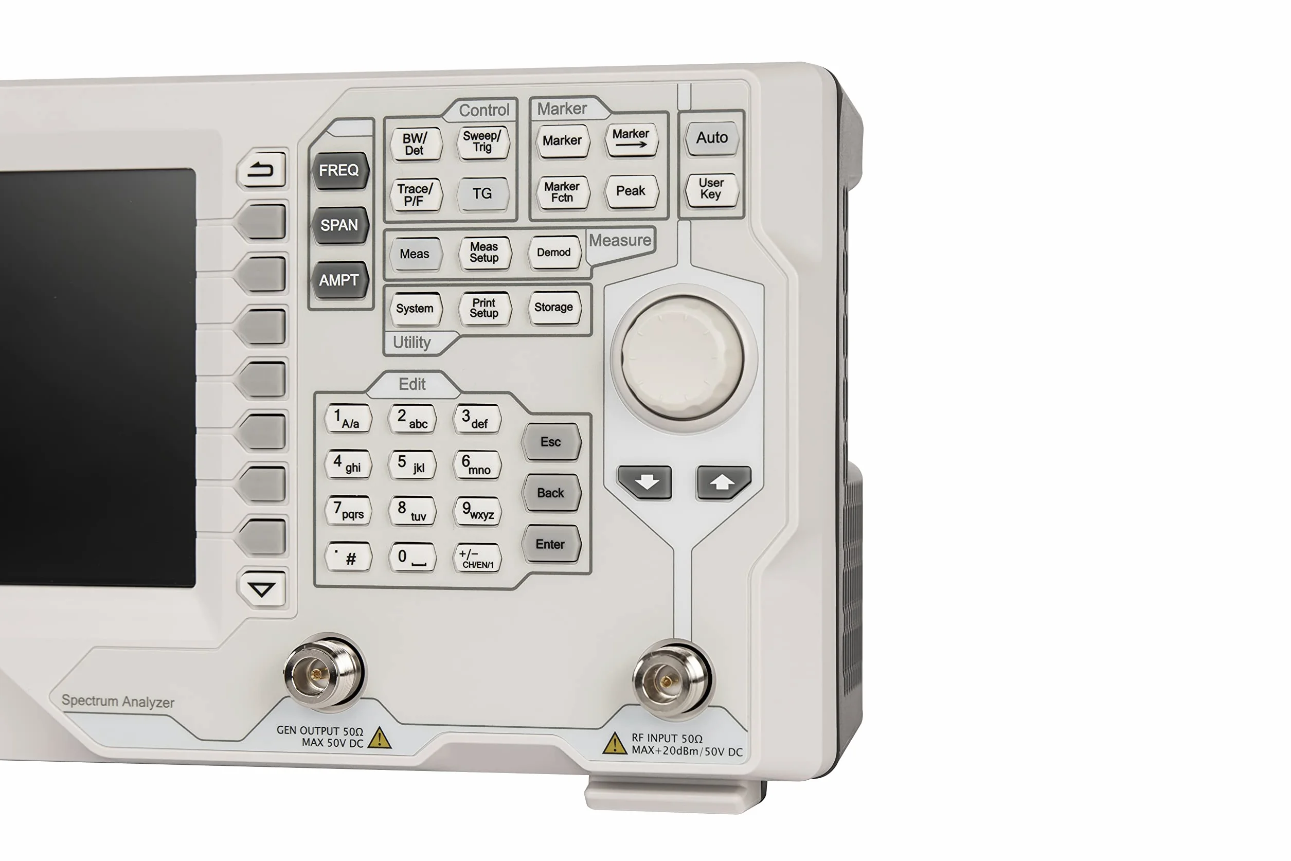 RIGOL DSA815-TG Analizador de espectro, 9kHz-1.5GHz, DANL: -135 dBm, ruido de fase: -80 dBc/Hz@10 kHz offset, RBW 10Hz, generador de seguimiento de 1,5 GHz, Opción EMI incluida