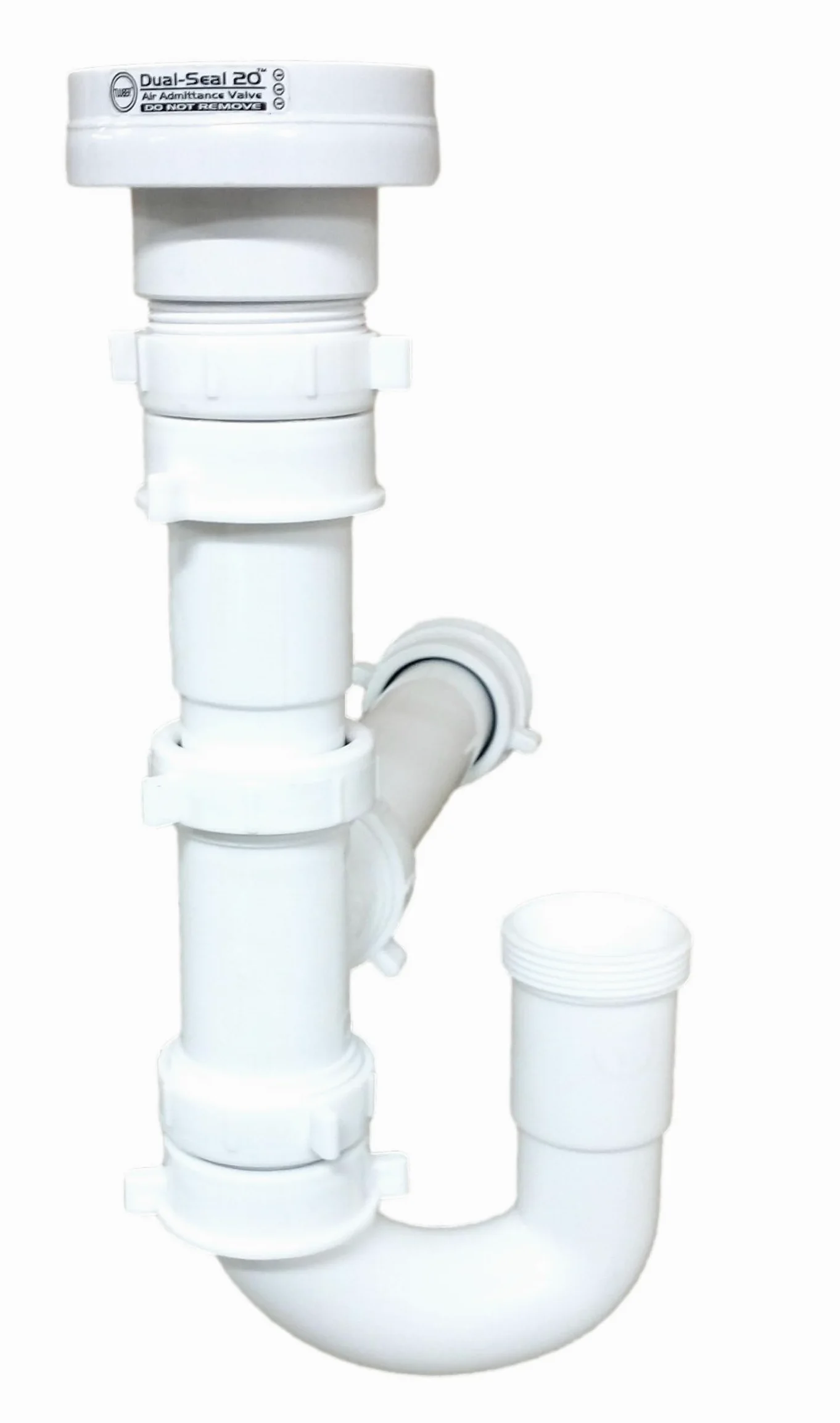 Tuuber Kit de montaje de válvula de admisión de aire con ventilación de 1-1/2 pulgadas, 2 sellos superiores