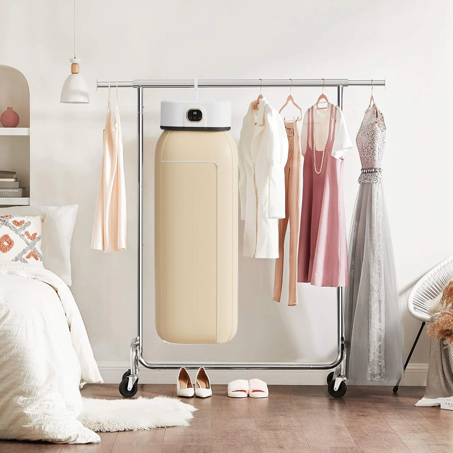 Secadora Portátil Para Ropa, Secador Pequeño Eléctrico Compacto para Hogar Viajes