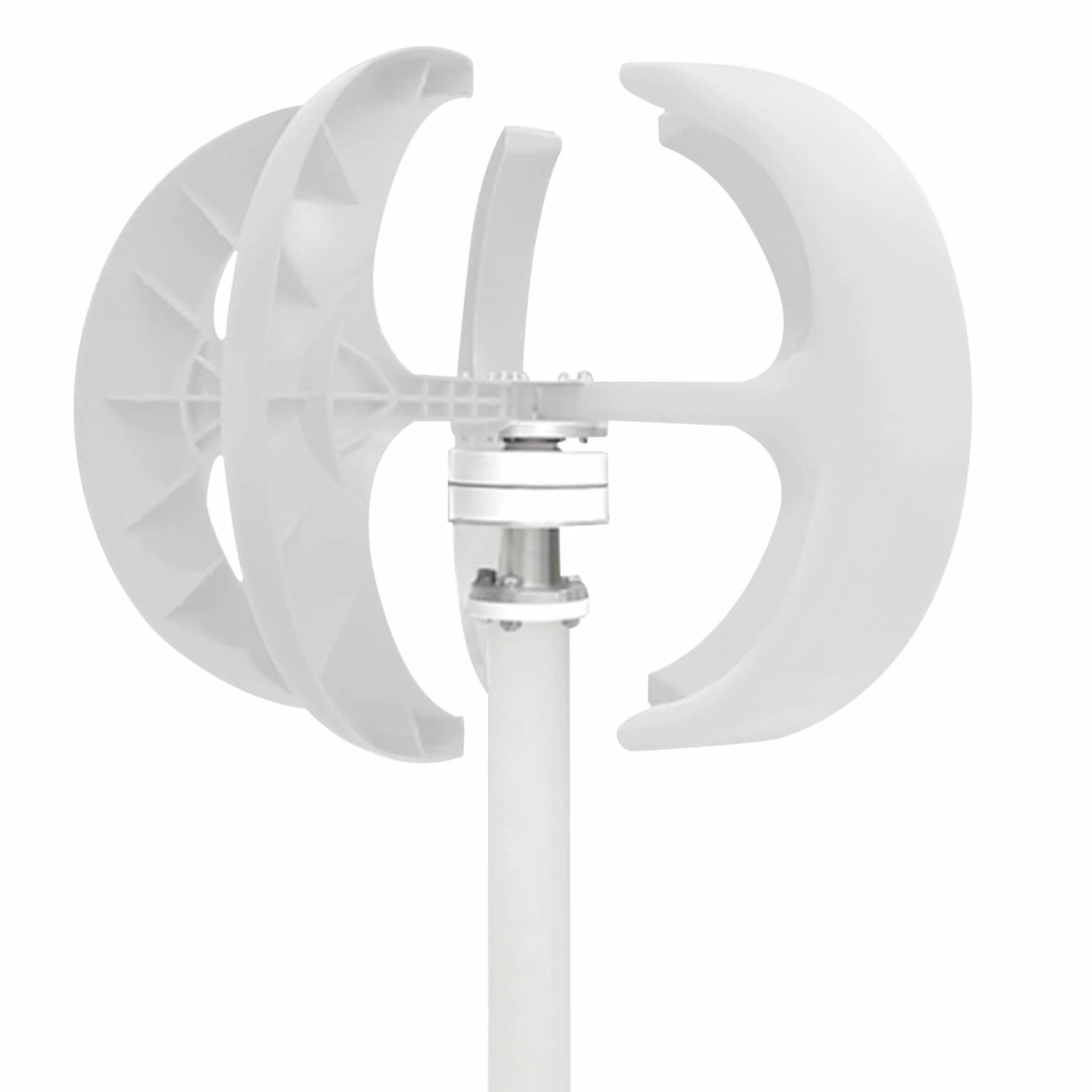 SHZICMY Generador de viento, 600 W, 24 V, turbina eólica, farol vertical, controlador de turbina de viento, turbina de viento con 5 aspas