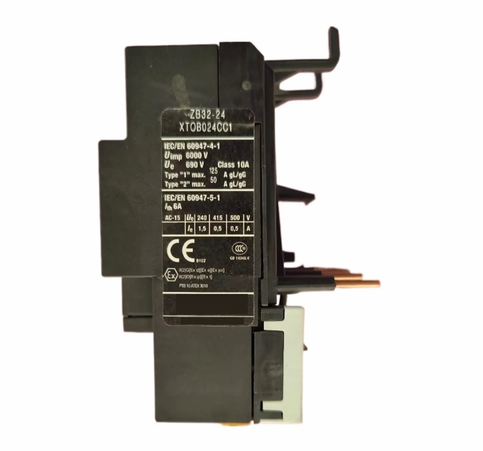 KOSBO Relé electrónico de sobrecarga térmica, ZB32-24, 16-24 A, relé de protección del Motor, Original