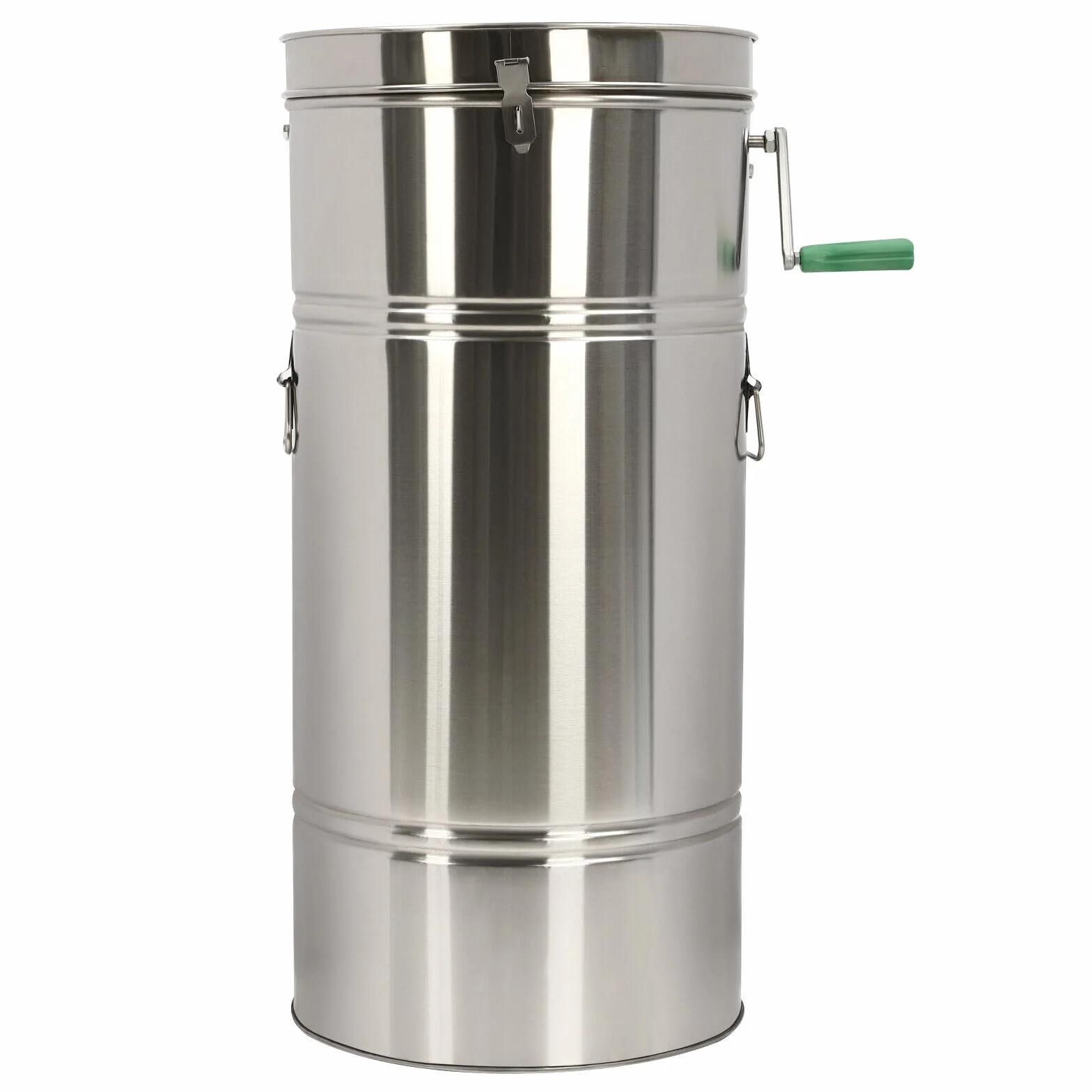 Extractor manual de miel de 2 marcos, para colmenas más pequeñas que el extractor de abeja de acero inoxidable, rotador de miel, rotador manual de cosecha de miel