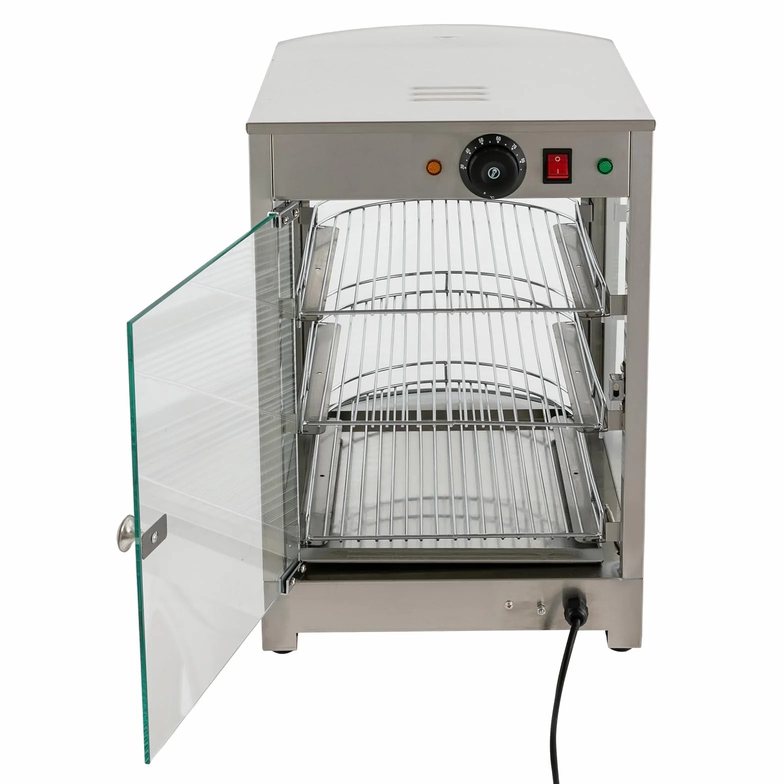 Armario de calor cocina comercial 800 W 3 niveles 30-85 ℃