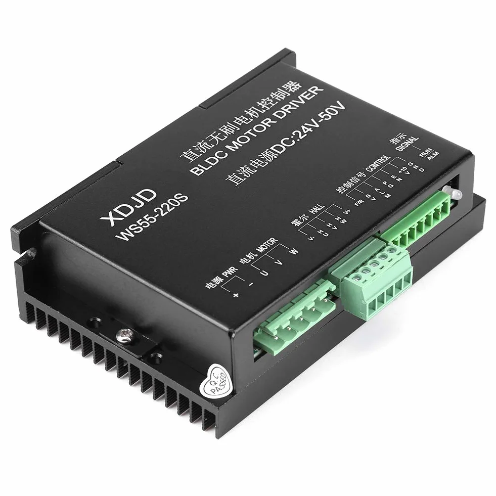 Motor de Husillo Set ER16 500W 12000r/min Refrigeración por Aire de Alta Velocidad Sin Escobillas con Motor de Motor Potenciómetro Interruptor de Sujeción