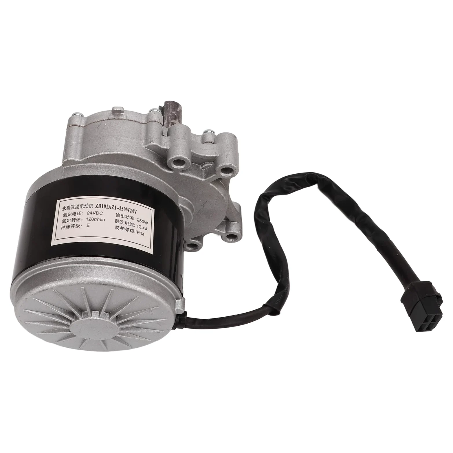 SUNGOOYUE Motor de Silla de Ruedas de 250W de 24 V CC Cepillado Motor de Engranaje de Silla de Ruedas de Alta Torsión para Electricidad