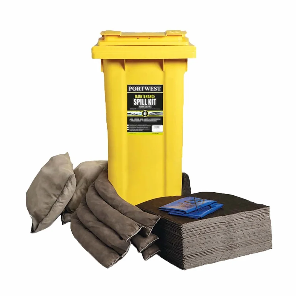 Portwest SM33 - PW Spill Kit 120L Mantenimiento, color Gris