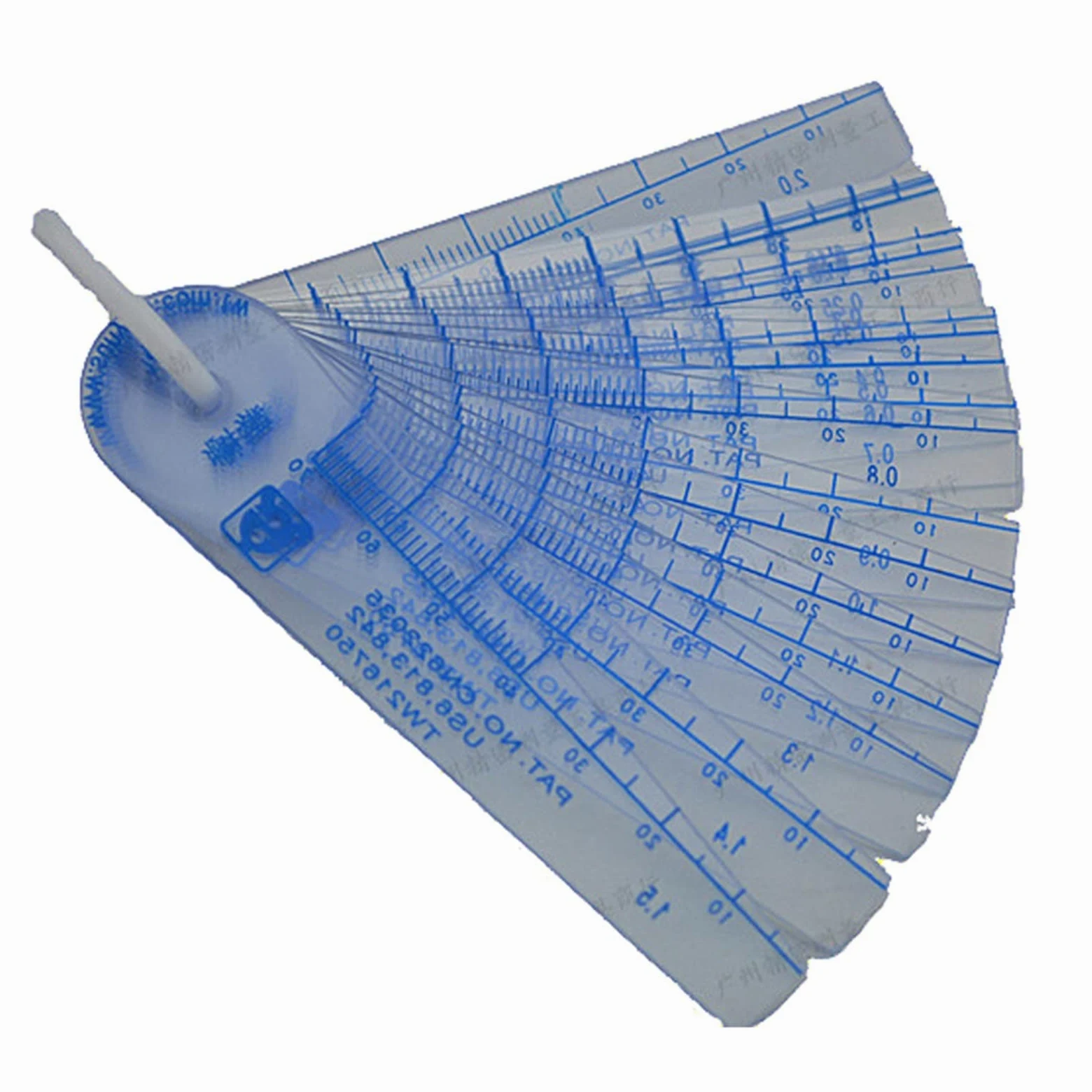 Galgas Reglaje Valvulas, Medidores de espesores de 26 cuchillas, medición métrica de 0,02 a 4mm de espesor, calibre de relleno métrico, herramientas de medición de plástico