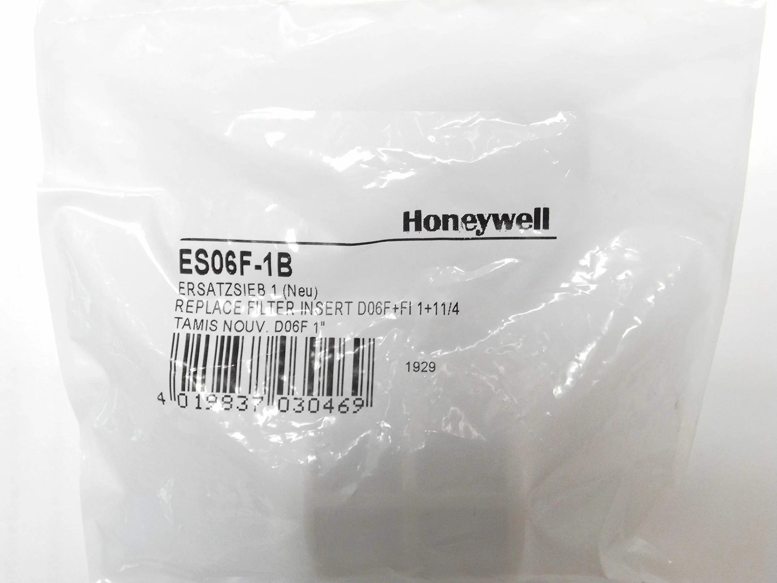 Honeywell CARTUCHO FILTRO 0,16 MM - 1" A PARTIR DE 1991 - D06F+FI 1+11/4 - ES06F-1B