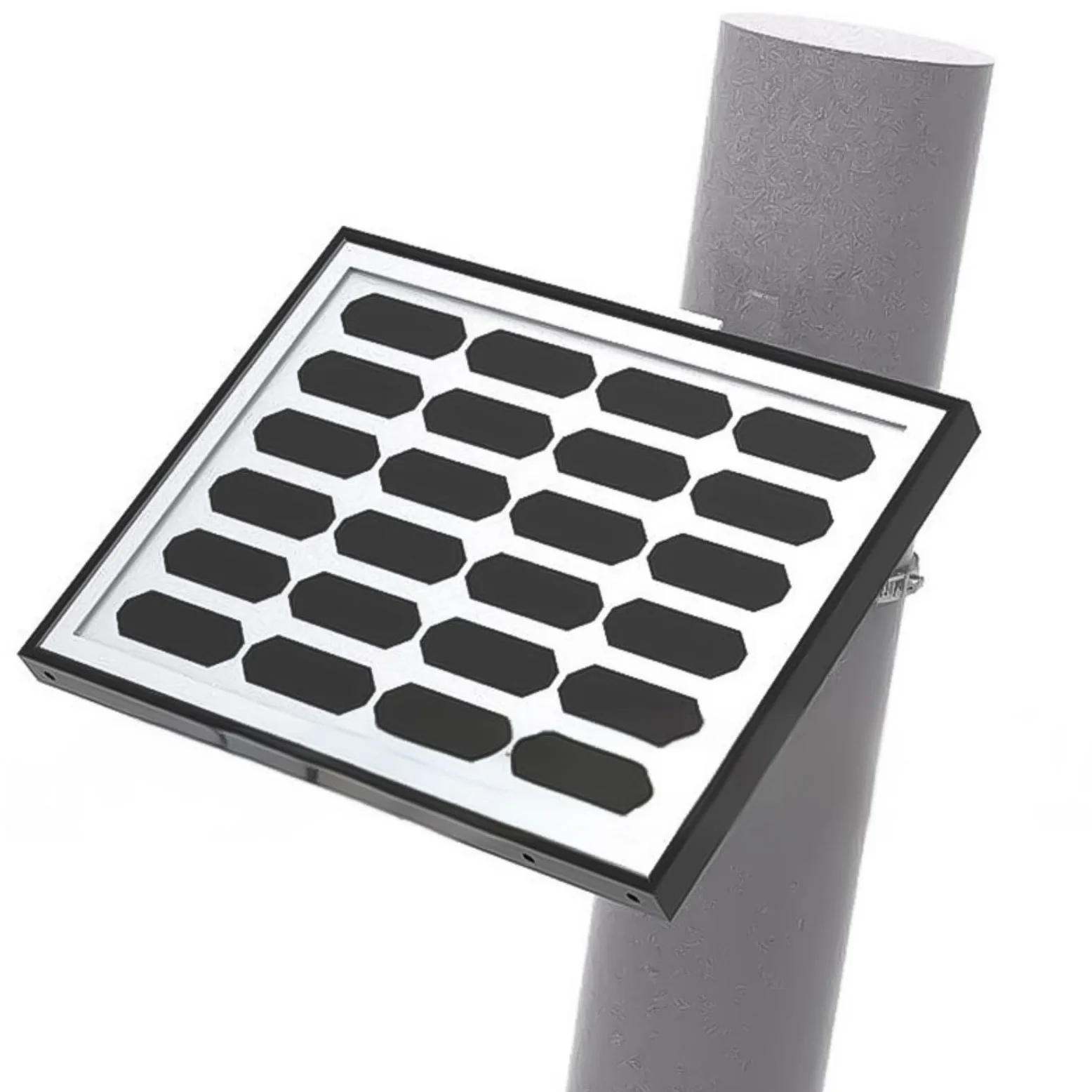 Estructura de montaje en pared de panel fotovoltaico modificable, paréntesis de aluminio fuerte para recolección de energía reforzada y montaje simple, soporte de montaje de panel solar montado en la