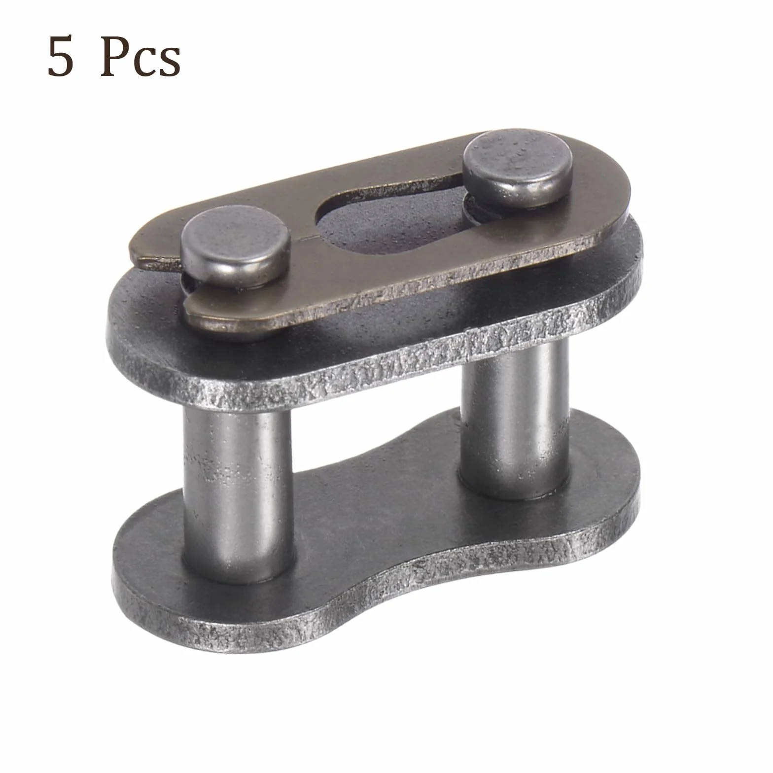Enlaces de Conexión de Cadena de Rodillos 08B 1/2" Acero al Carbono 5 Piezas