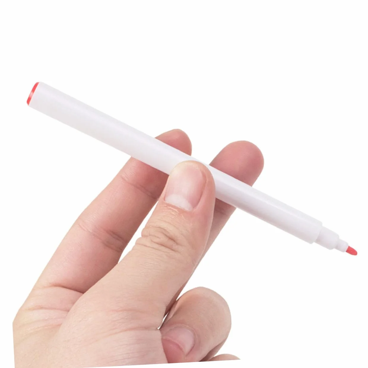 Rotuladores Profesionales para Tatuar 4 Pcs Cabezal Simple de Plástico Blanco