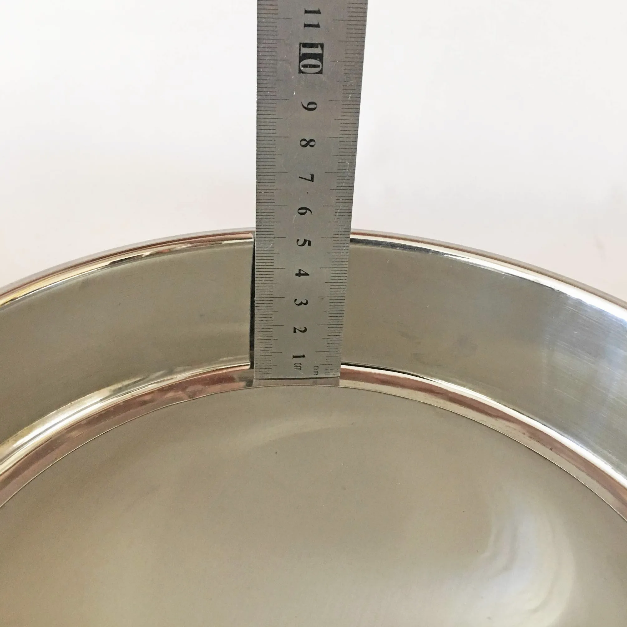 Tamiz de prueba de acero inoxidable de 200 mm - Tela metálica de acero inoxidable 304, 1 pieza(500mesh 0.025mm)