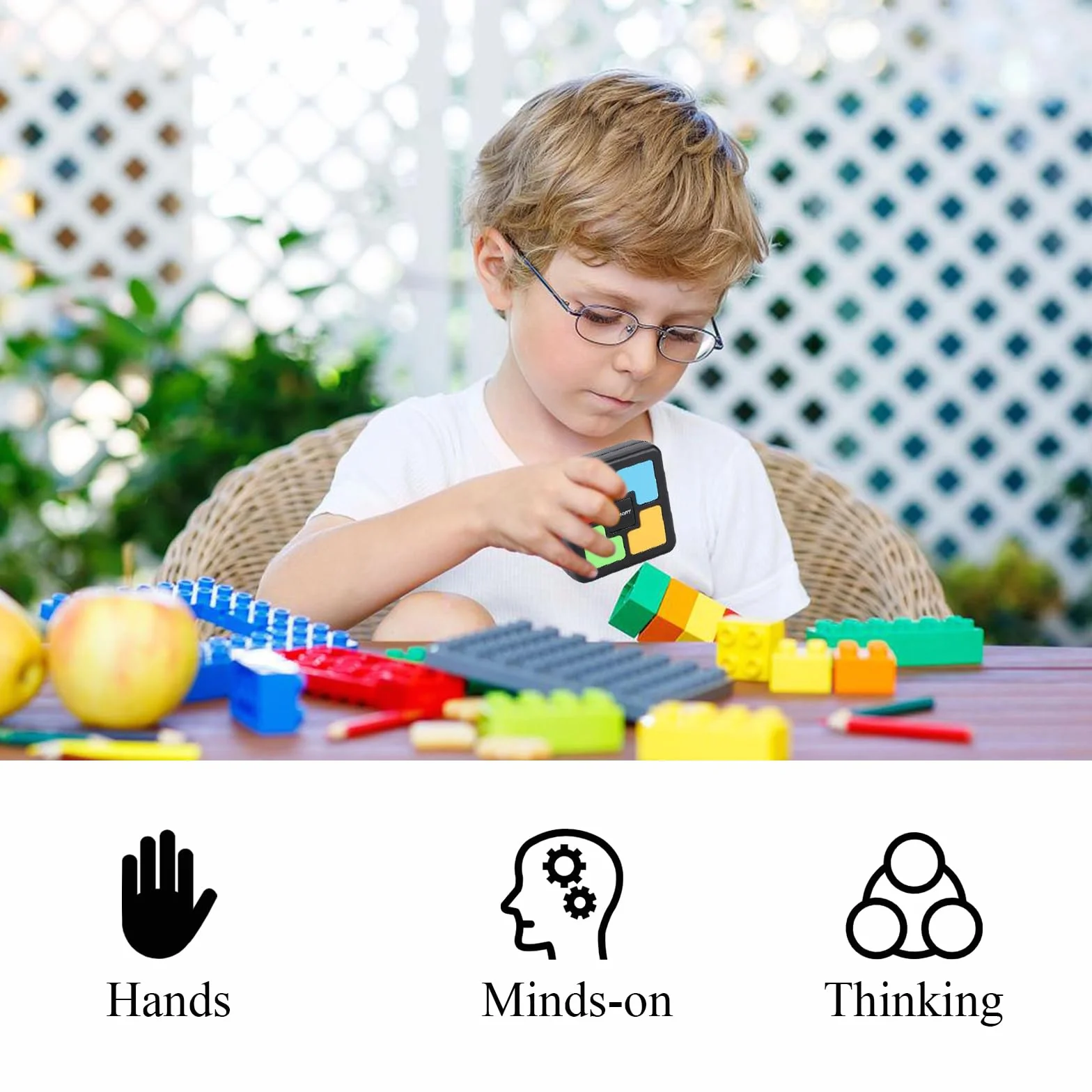 Juego de Memoria Electrónico para Niños con Luz y Música Inteligente
