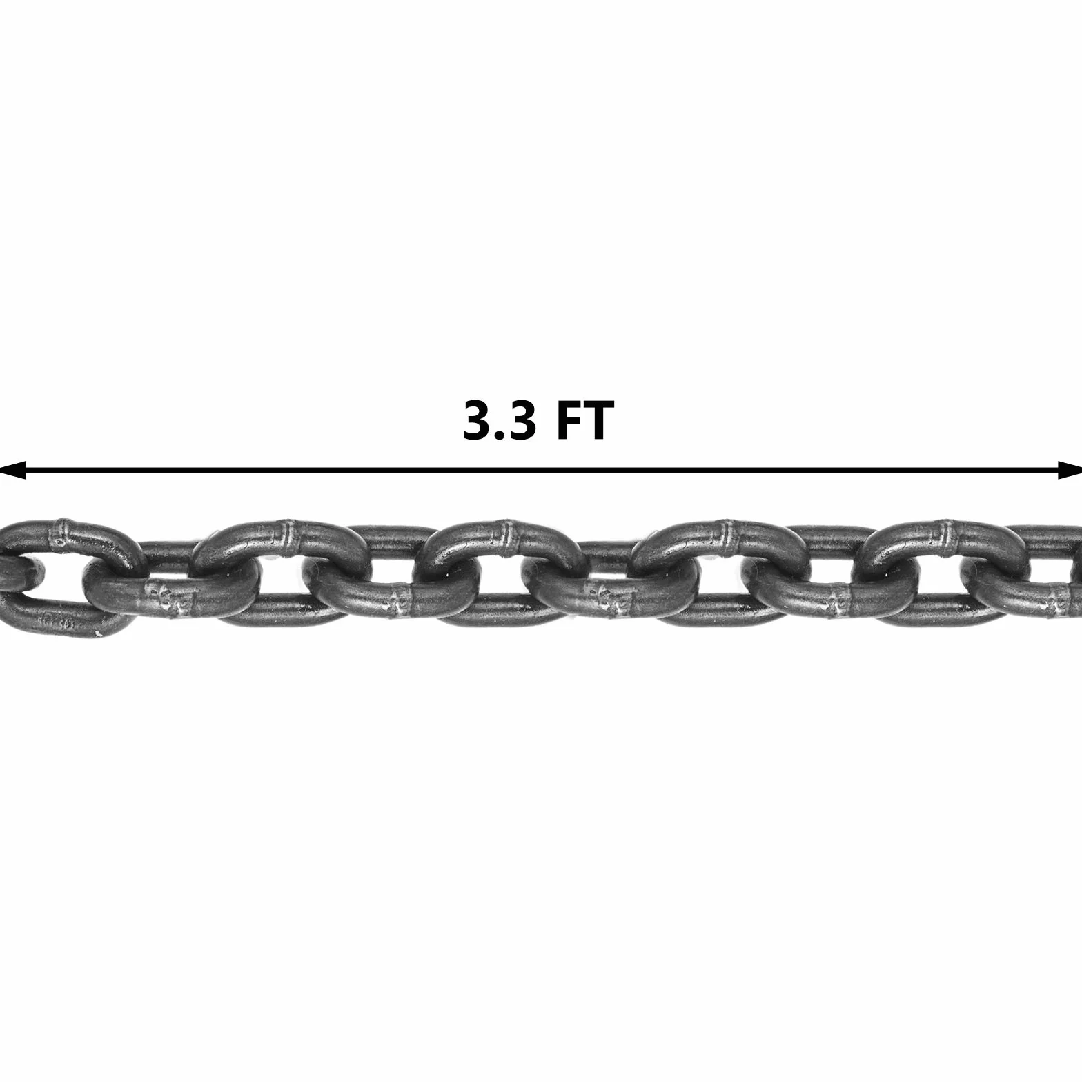 Mophorn G80 Eslinga de Cadena de Elevación de 4 Patas 1 m 4T Diámetro 8 mm