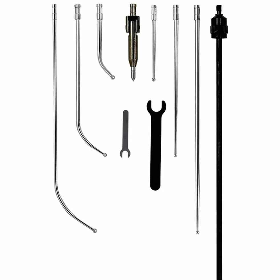 Indicador de Centrado Coaxial Fresadora, 0-3mm Dial de Alineación Test Juego Completo
