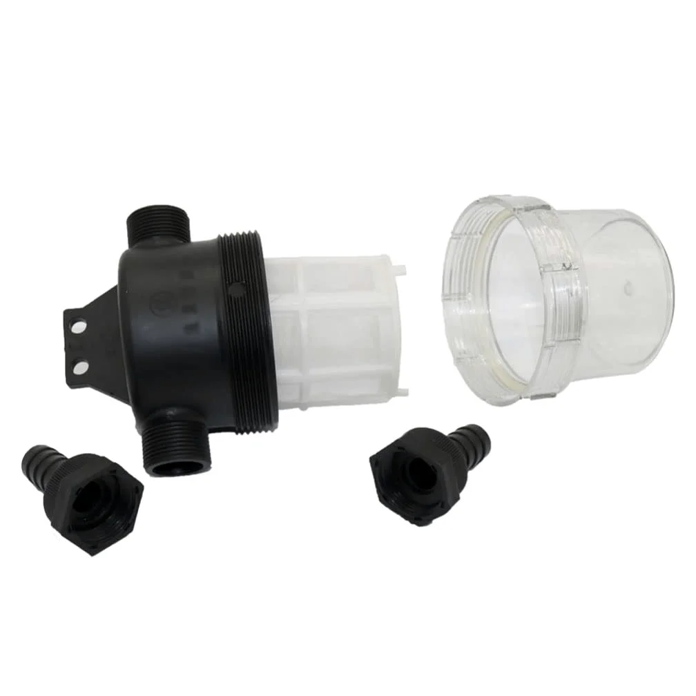 filtro para bomba de agua, 20 Mm Y 25 - Prefiltro Transparente De Malla 40 for Riego Jardines Uso Agrícola