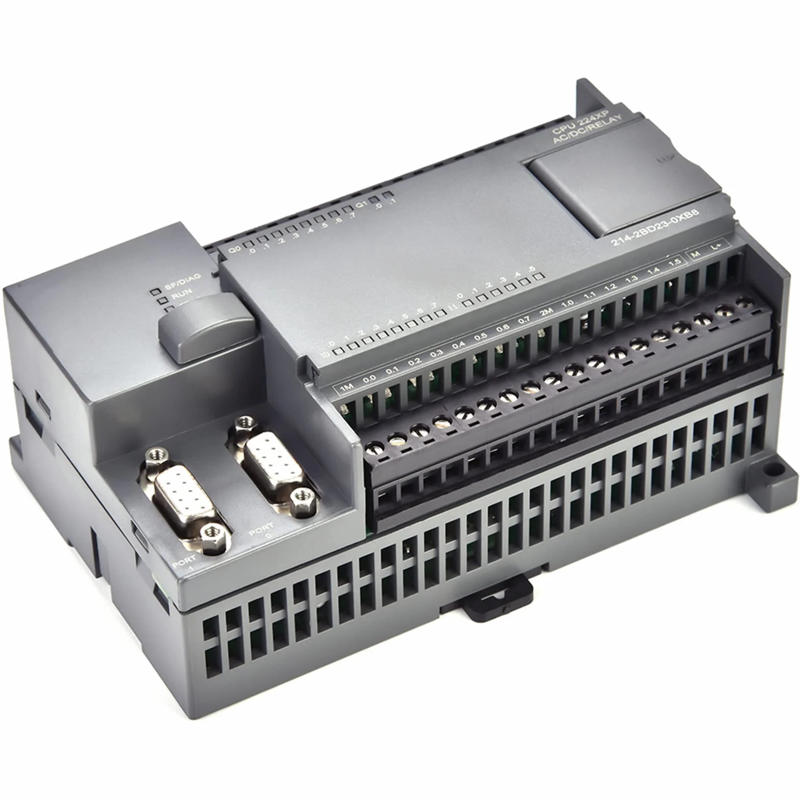 PLC S7-200 CPU224XP con E/A Digital y Salida de Retransmisión, Compatible con 6ES7 214-2BD23-0XB8, Ideal para los Sistemas de Automatización y Control Equipos