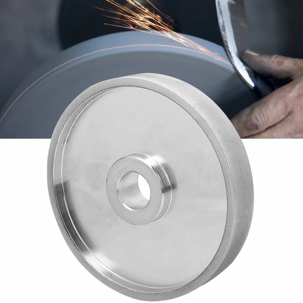 Generic Muela de Diamante de 150mm para Accesorios de Herramientas Eléctricas de Pulido de Piedra de Metal Duradera y de Alta Dureza