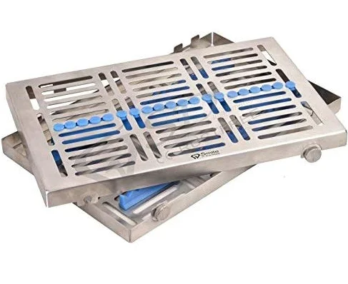 3X Esterilización Cassette - Contenedor de bandeja de lavado - para 20 instrumentos de esterilización