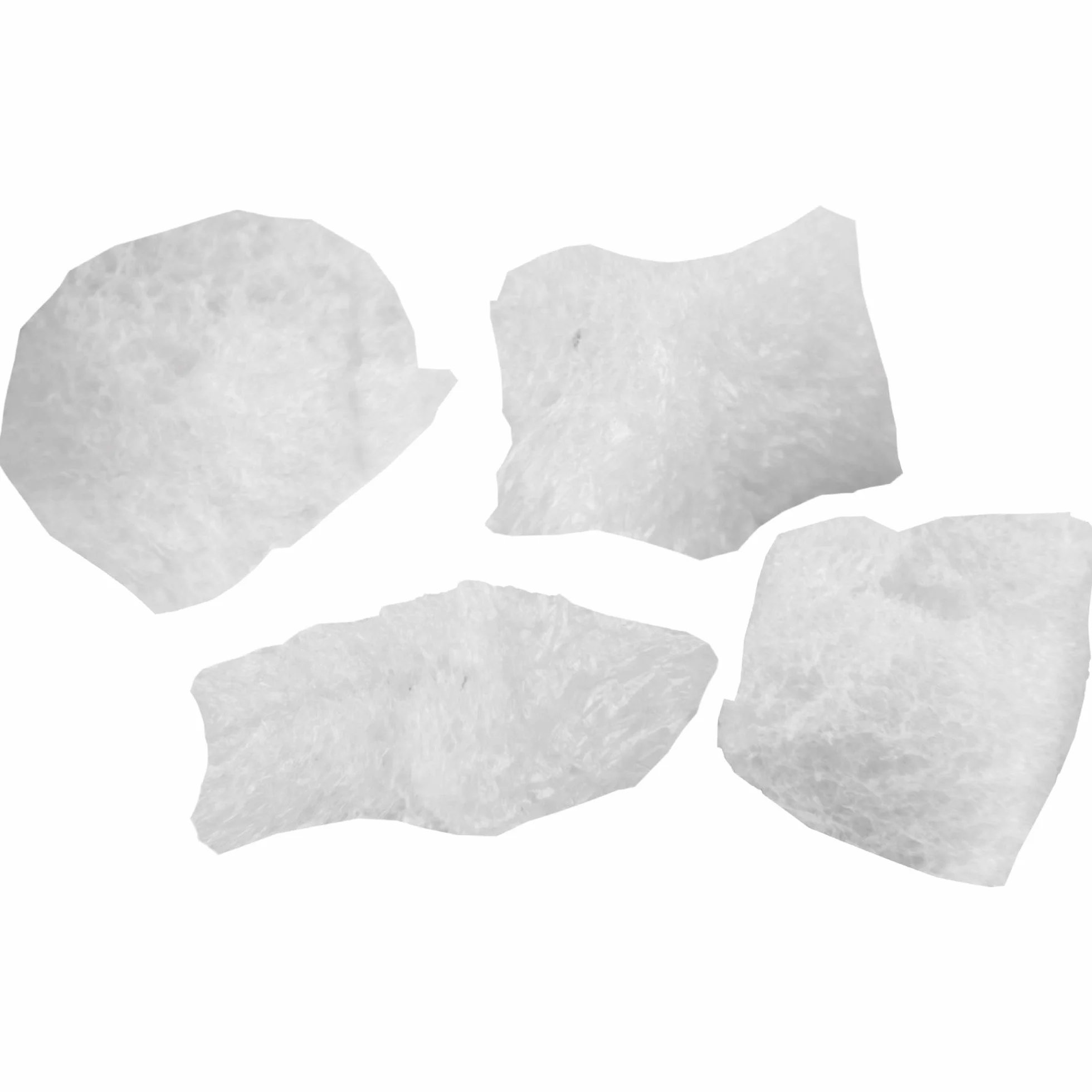 Fichas de embalaje blancas 225 litros material de relleno y acolchado para envío