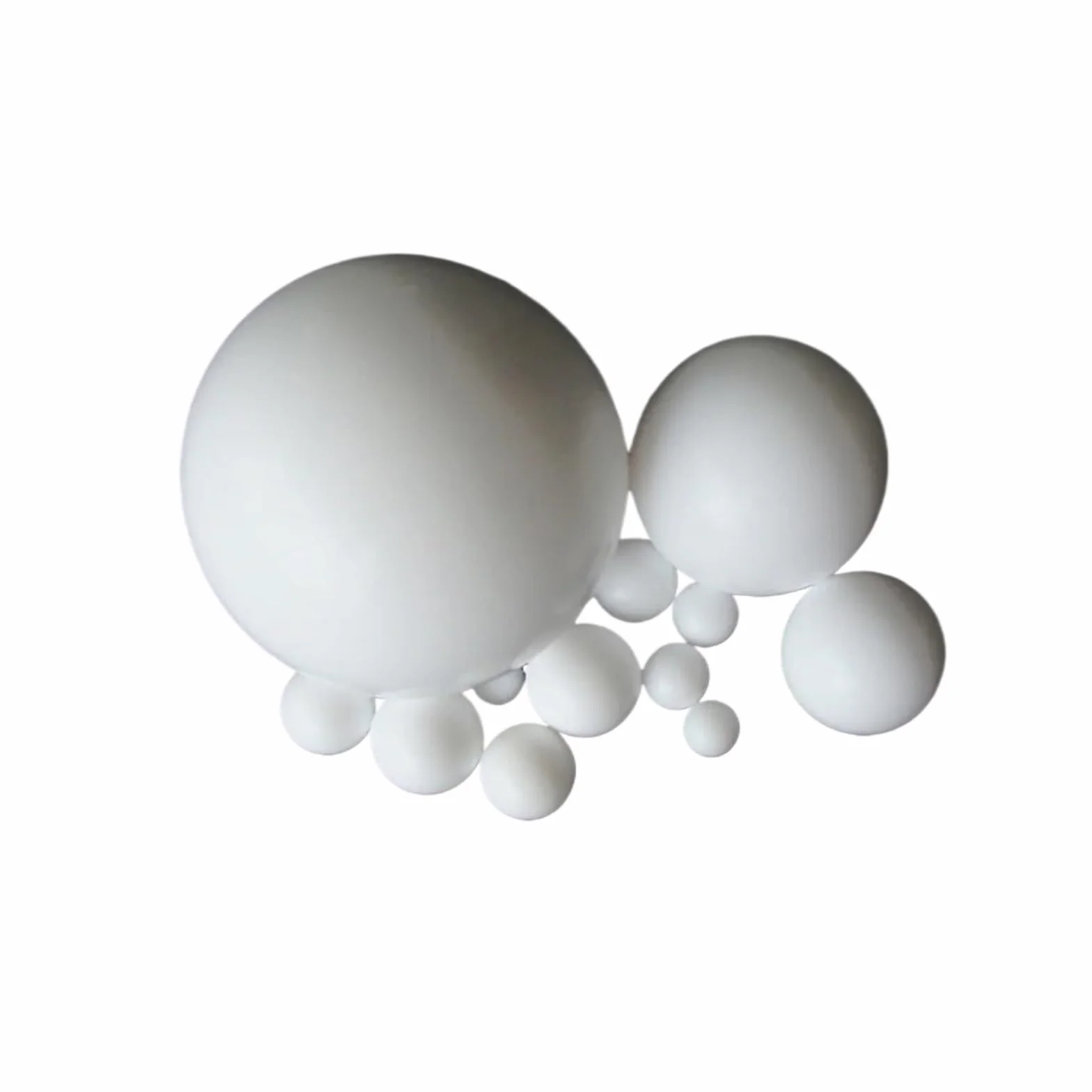 Bolas de PTFE de teflón 3-120 mm para bombas de diafragma resistentes a altas temperaturas y fricción 16 mm 10 piezas